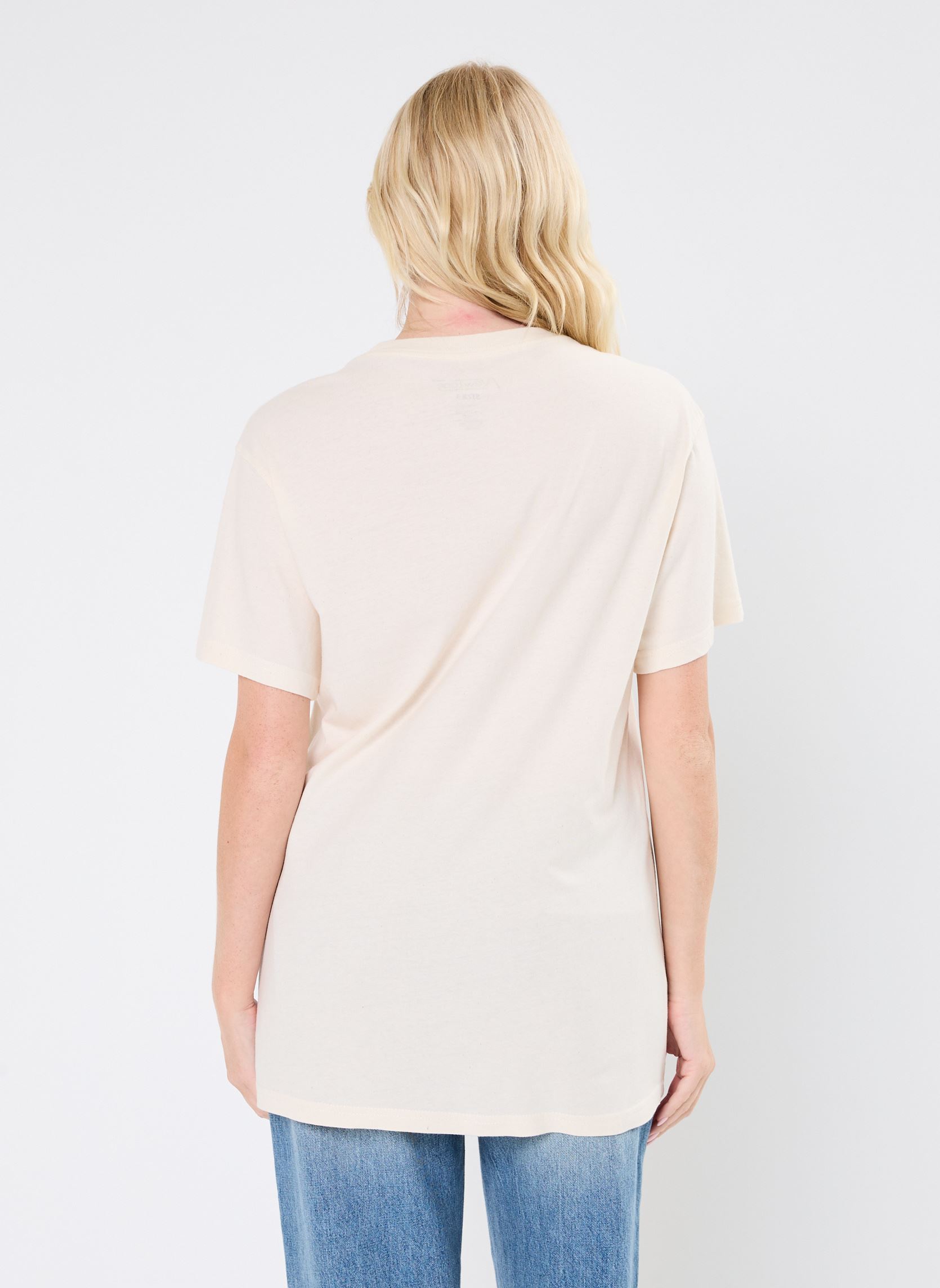 Kurzarm-T-Shirts TSHIRT TRUCKER HEAVEN News damen weiß Newtone Kurzarm-T-Shirts TSHIRT TRUCKER HEAVEN News damen weiß NATURAL-