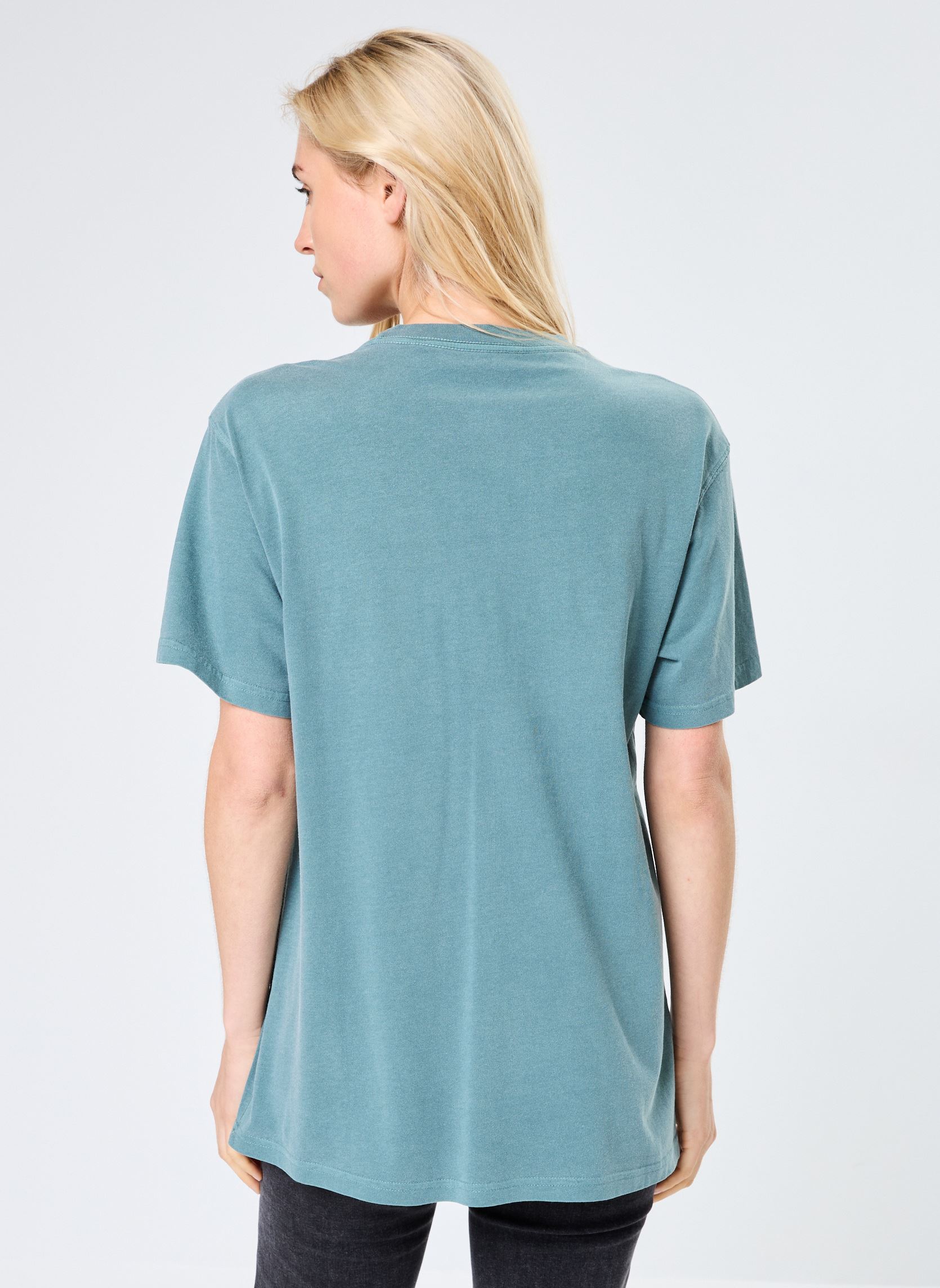 Tee-shirts manches courtes TSHIRT TRUCKER JOY News femme vert Newtone Tee-shirts manches courtes TSHIRT TRUCKER JOY News femme vert FOREST-