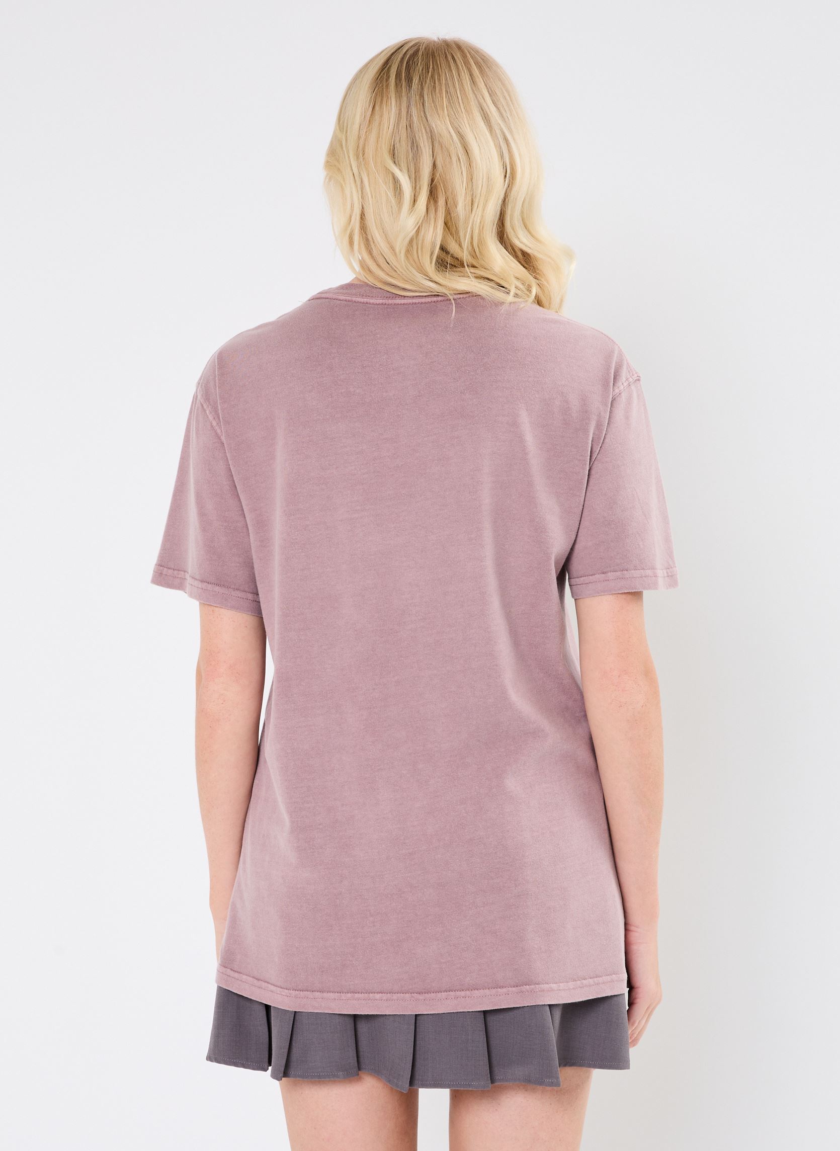 Kurzarm-T-Shirts TSHIRT TRUCKER SOUVENIR News damen rosa Newtone Kurzarm-T-Shirts TSHIRT TRUCKER SOUVENIR News damen rosa NUDE-