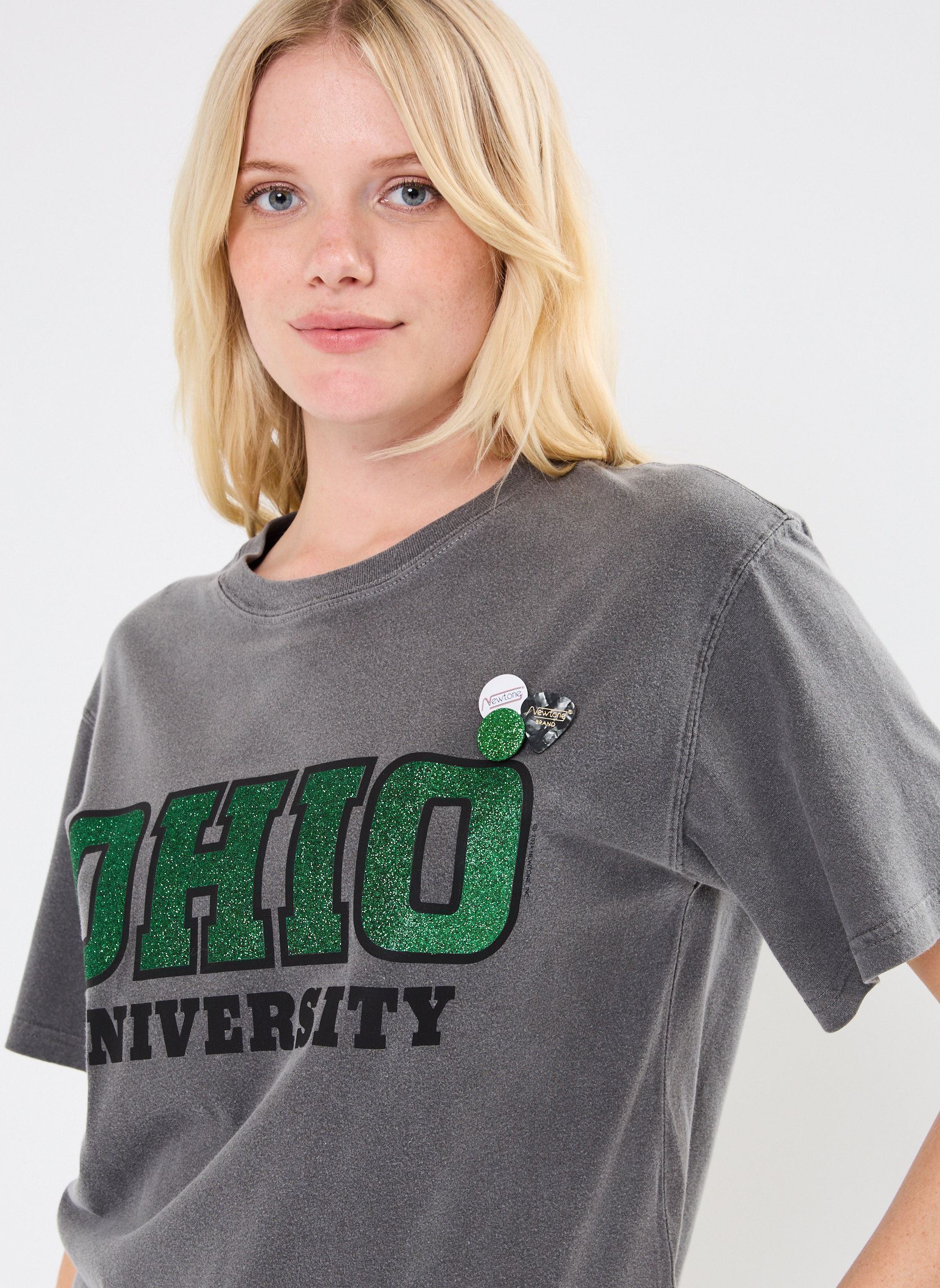 Camisetas de manga corta TSHIRT TRUCKER UNIVERSITY news mujer gris Newtone Camisetas de manga corta TSHIRT TRUCKER UNIVERSITY news mujer gris PEPPER-