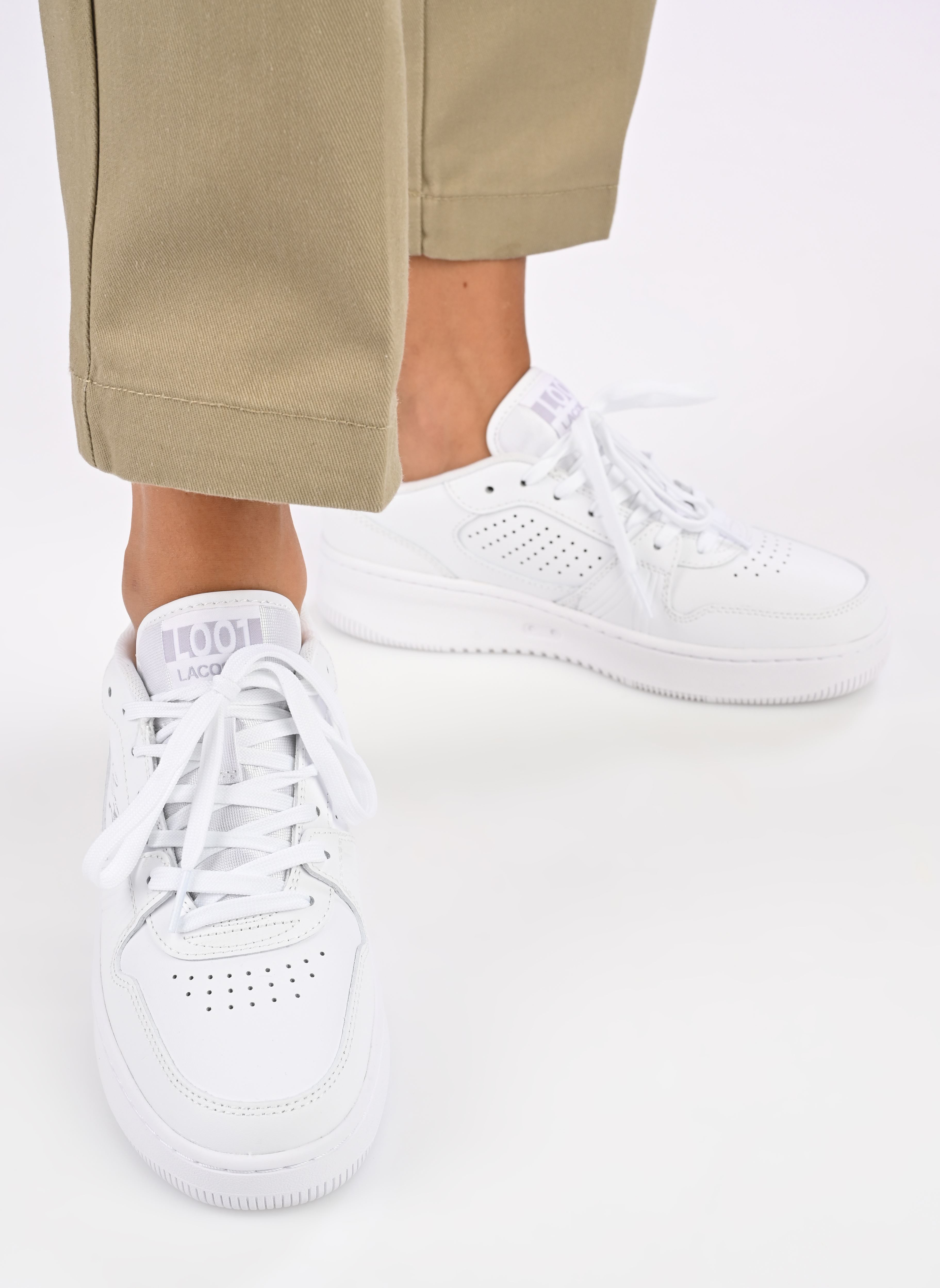 Baskets L001 W femme blanc Lacoste Baskets L001 W femme blanc wht/wht