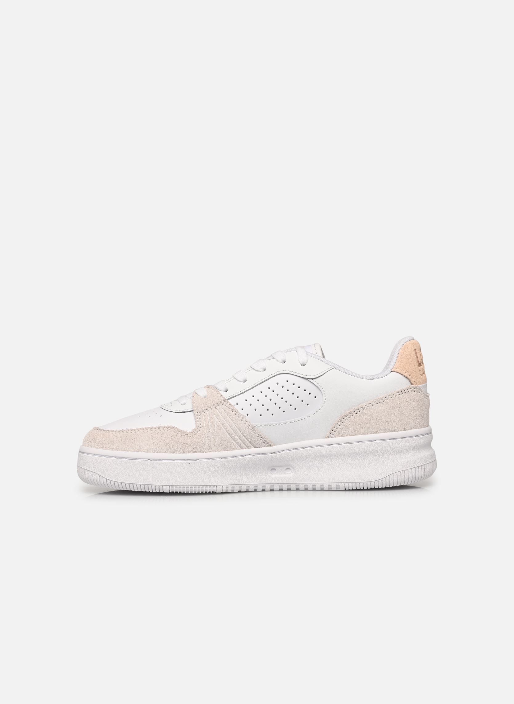Baskets L001 W femme blanc Lacoste Baskets L001 W femme blanc Wht/Lt Pnk