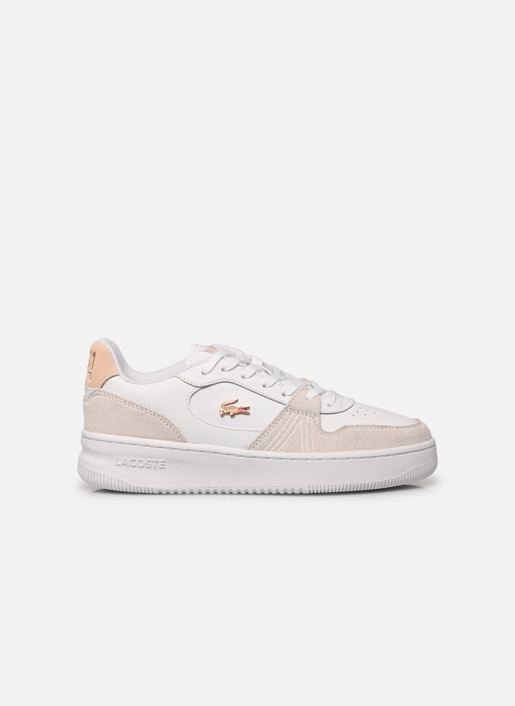 Baskets L001 W femme blanc Lacoste Baskets L001 W femme blanc Wht/Lt Pnk