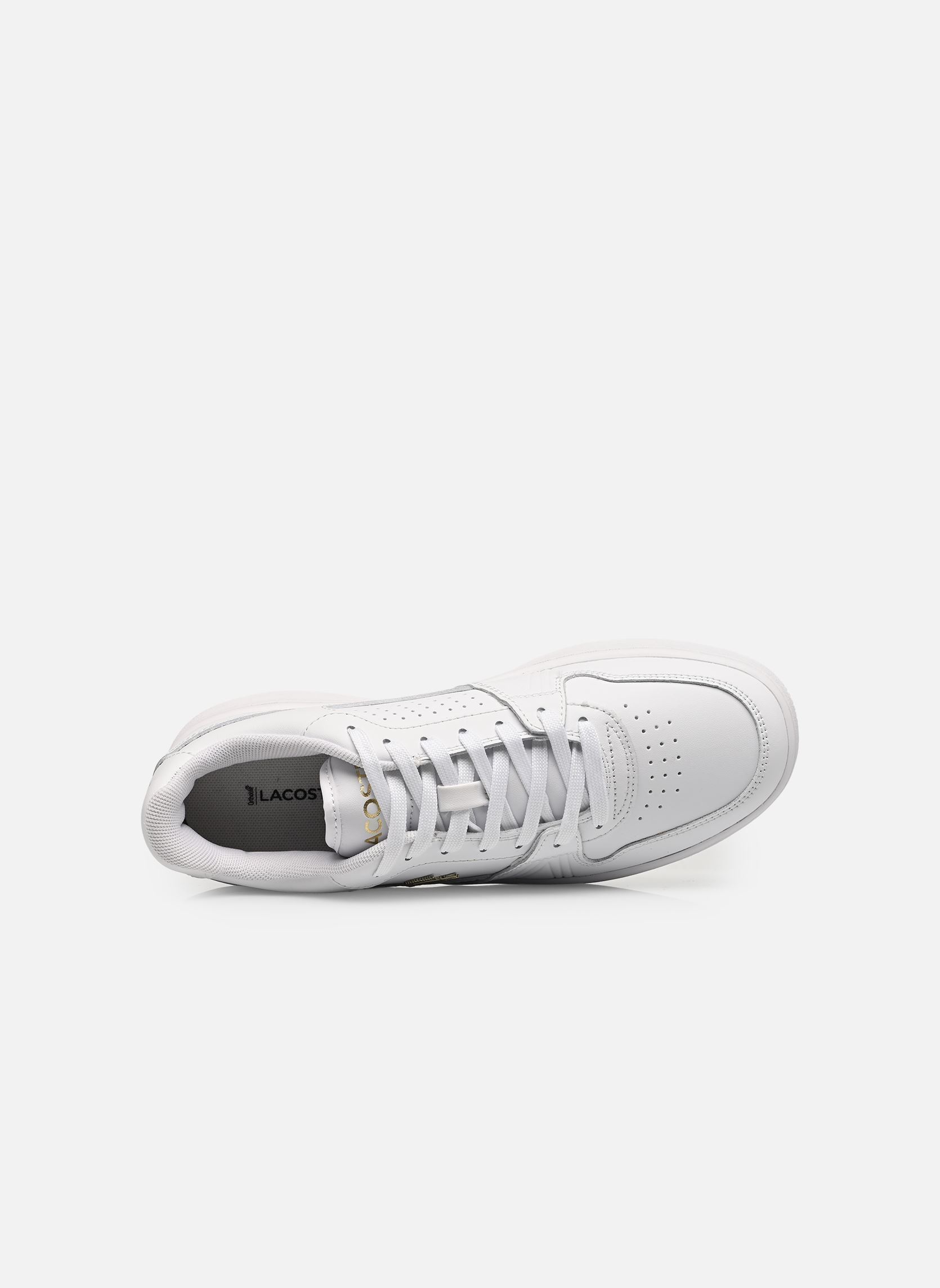 Baskets L001 W femme blanc Lacoste Baskets L001 W femme blanc WHT GLD