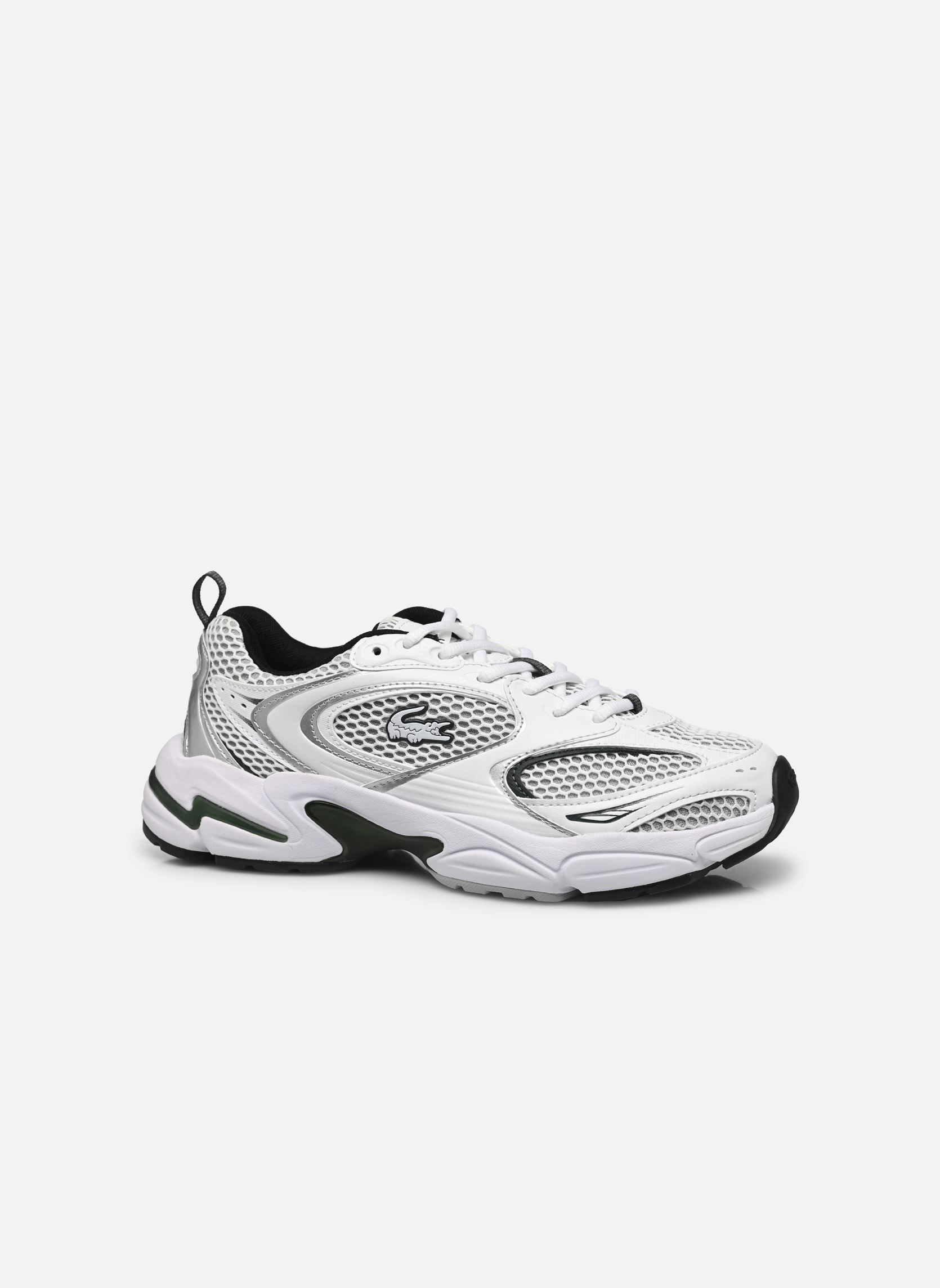 Sneakers Sportive STORM 96 2K W donna grigio Lacoste Sneakers Sportive STORM 96 2K W donna grigio WHT/DK GRN 2