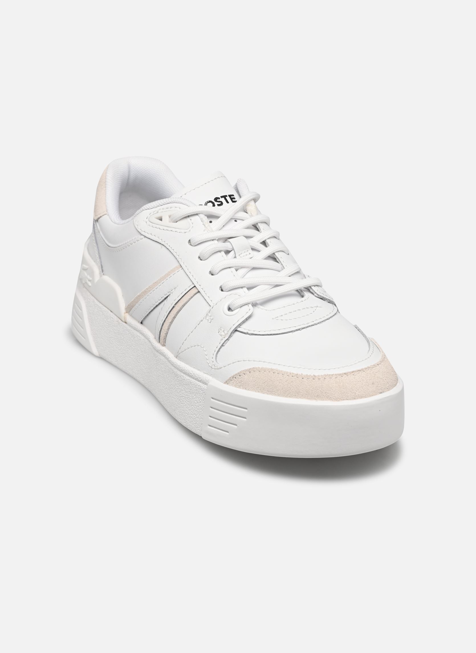 Baskets Lacoste BASKETS L002 SUMMER STYLE BLANCHES EN CUIR