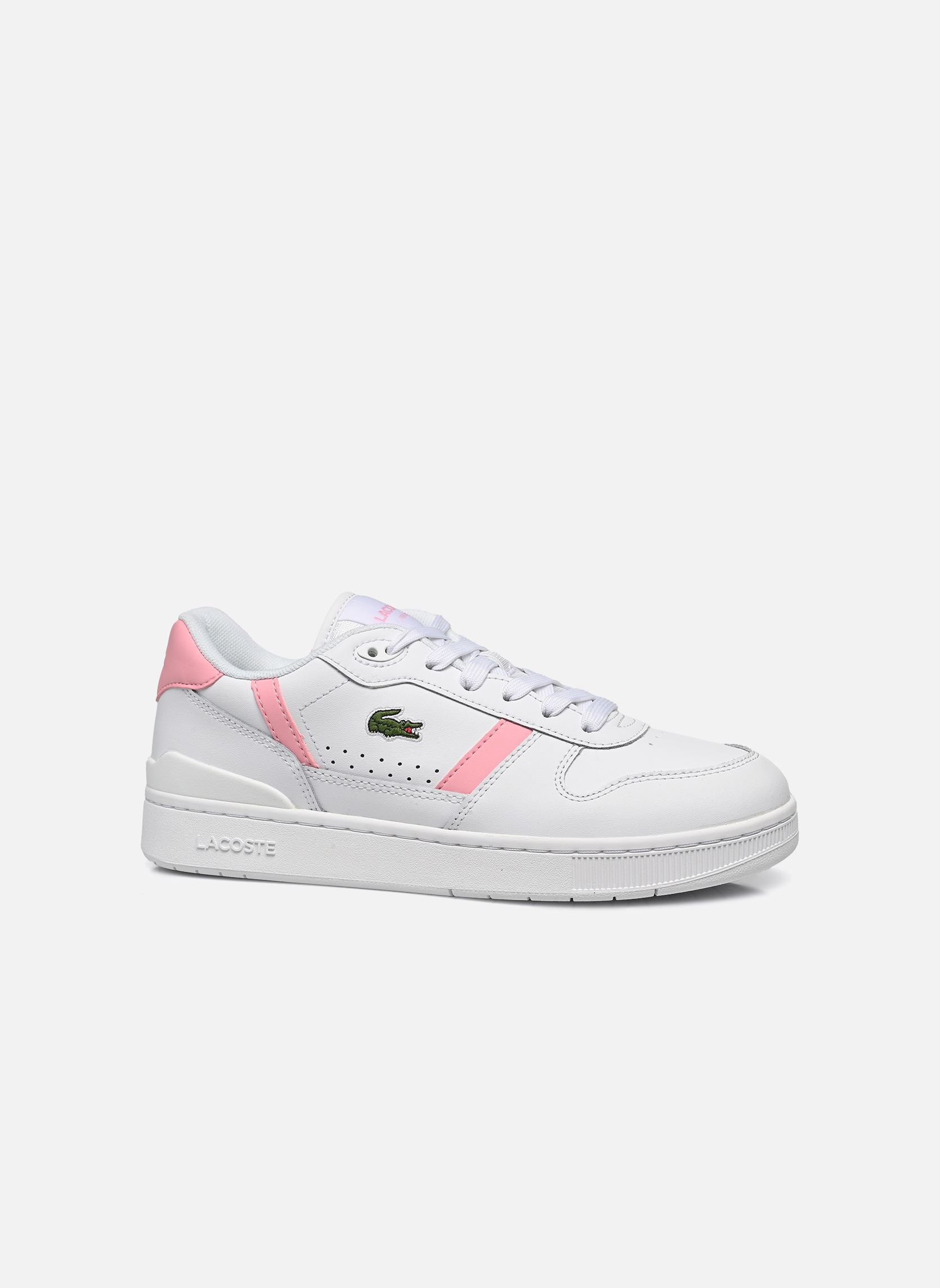 Sneakers T-CLIP W dames wit Lacoste Sneakers T-CLIP W dames wit Wht/Lt Pnk