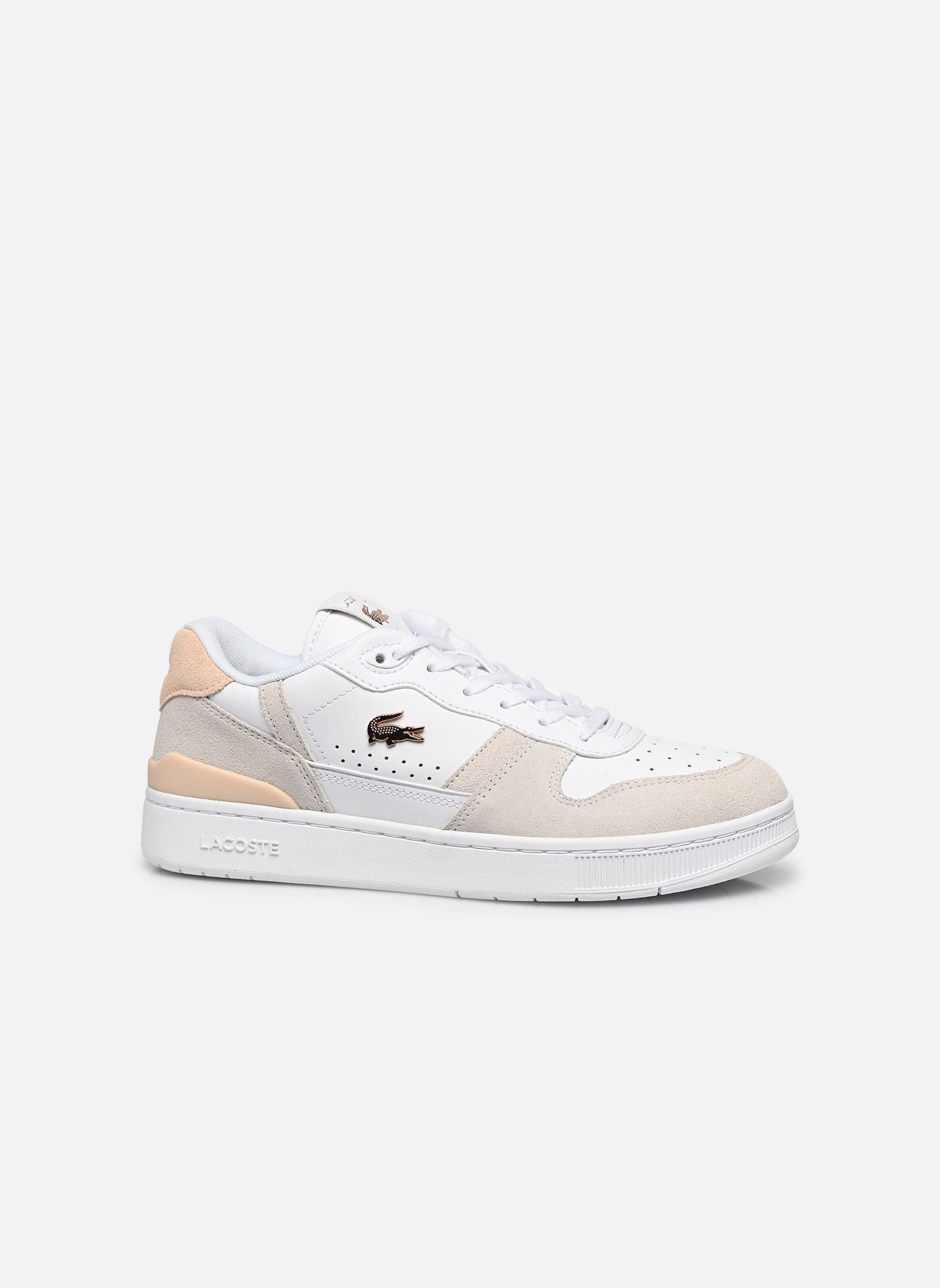 Sneaker T-CLIP W damen weiß Lacoste Sneaker T-CLIP W damen weiß WHT/LT PNK 2