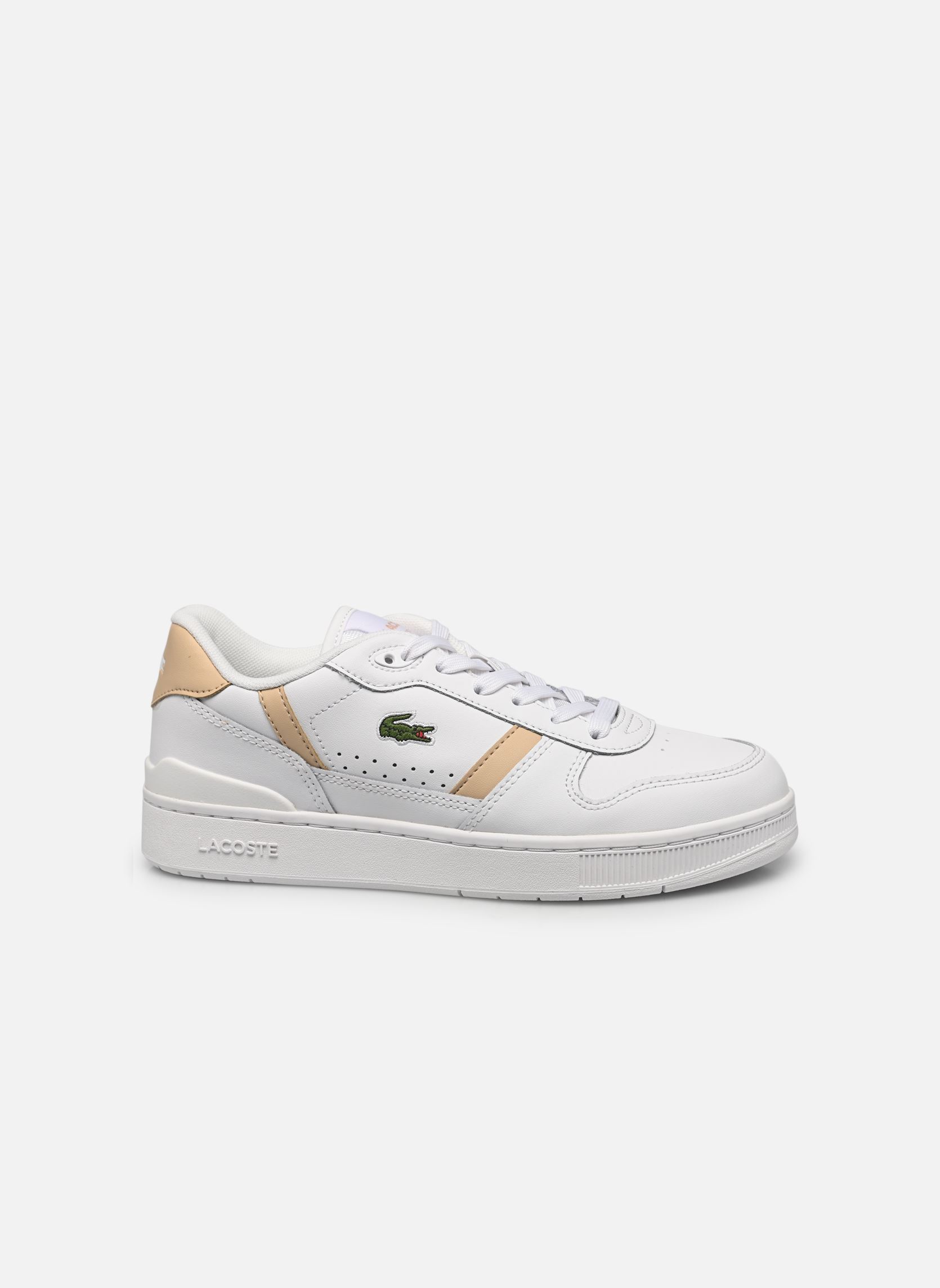 Sneakers T-CLIP W dames wit Lacoste Sneakers T-CLIP W dames wit WHT/NAT