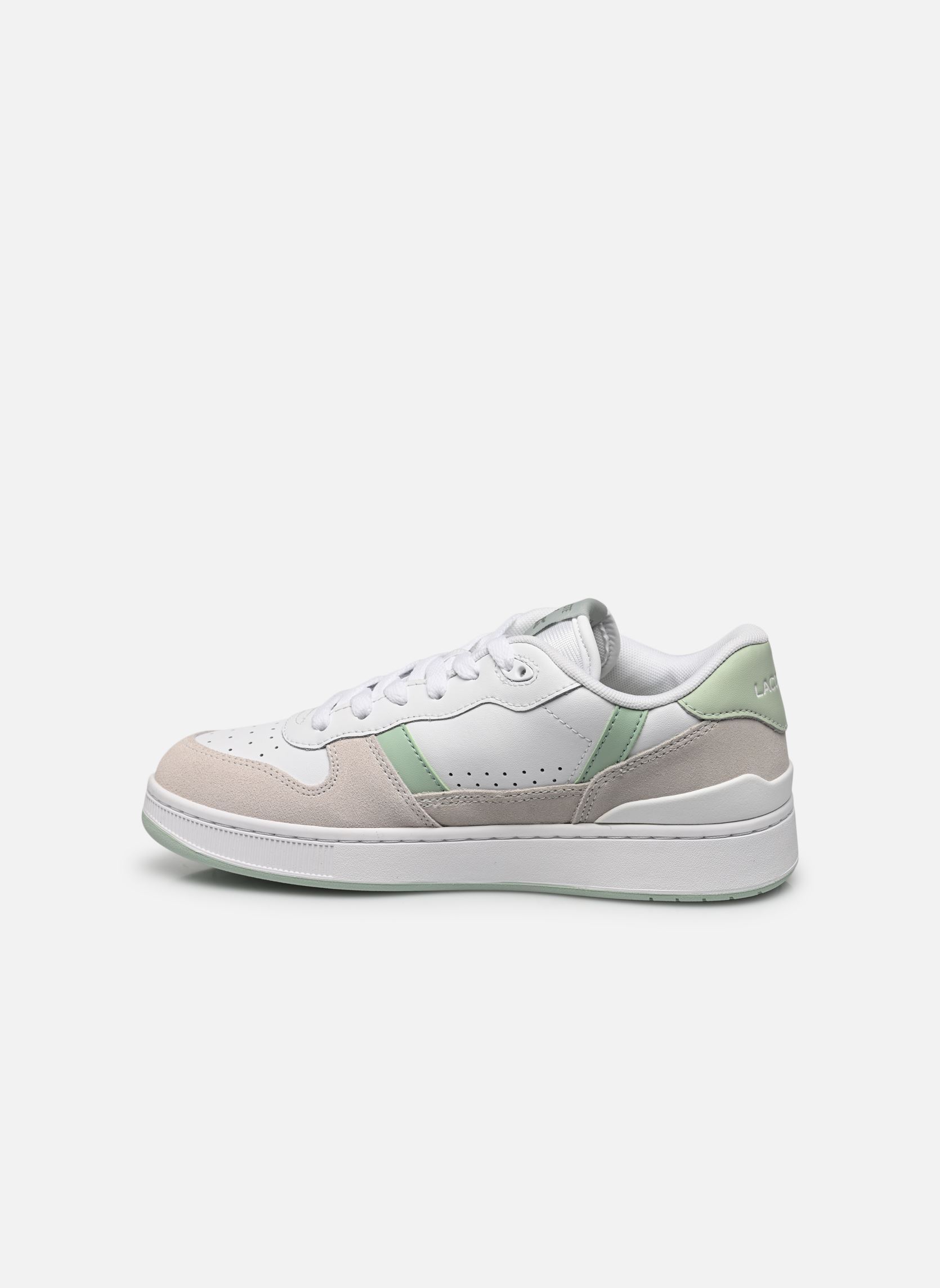 Sneaker T-CLIP W damen weiß Lacoste Sneaker T-CLIP W damen weiß WHT/GRN