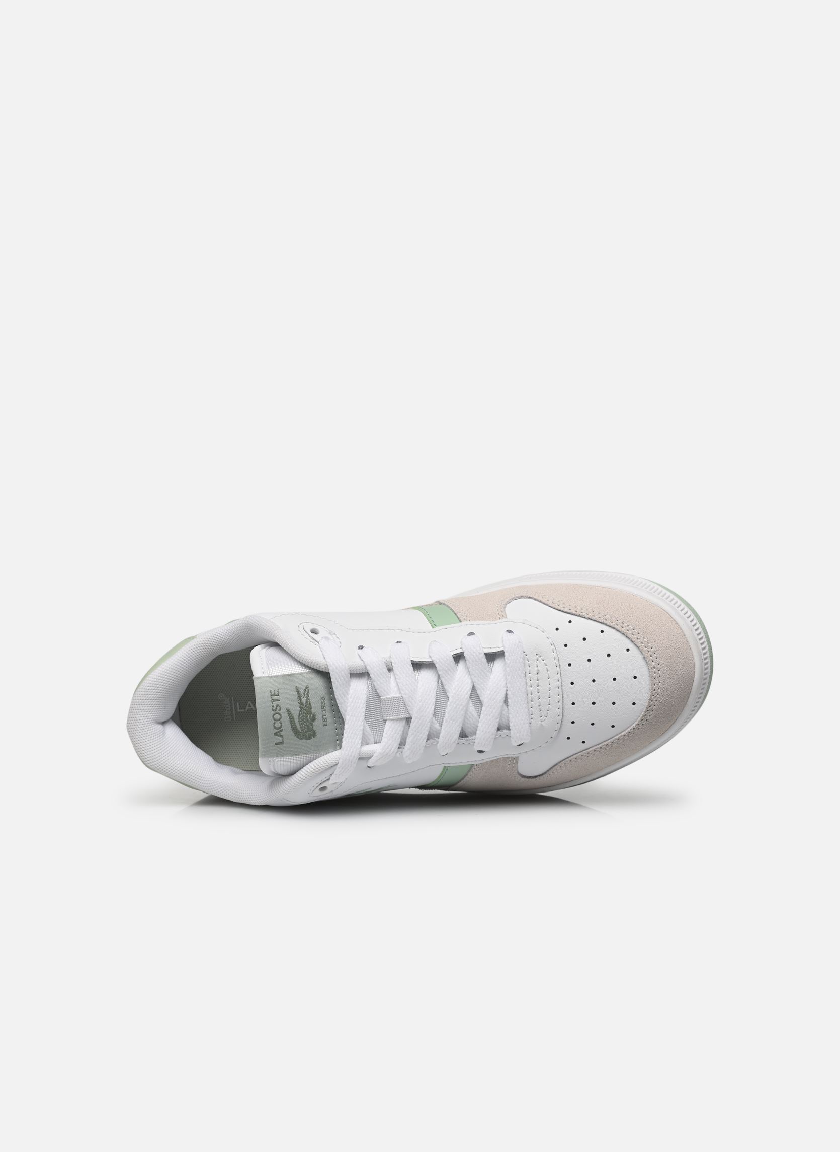 Sneaker T-CLIP W damen weiß Lacoste Sneaker T-CLIP W damen weiß WHT/GRN
