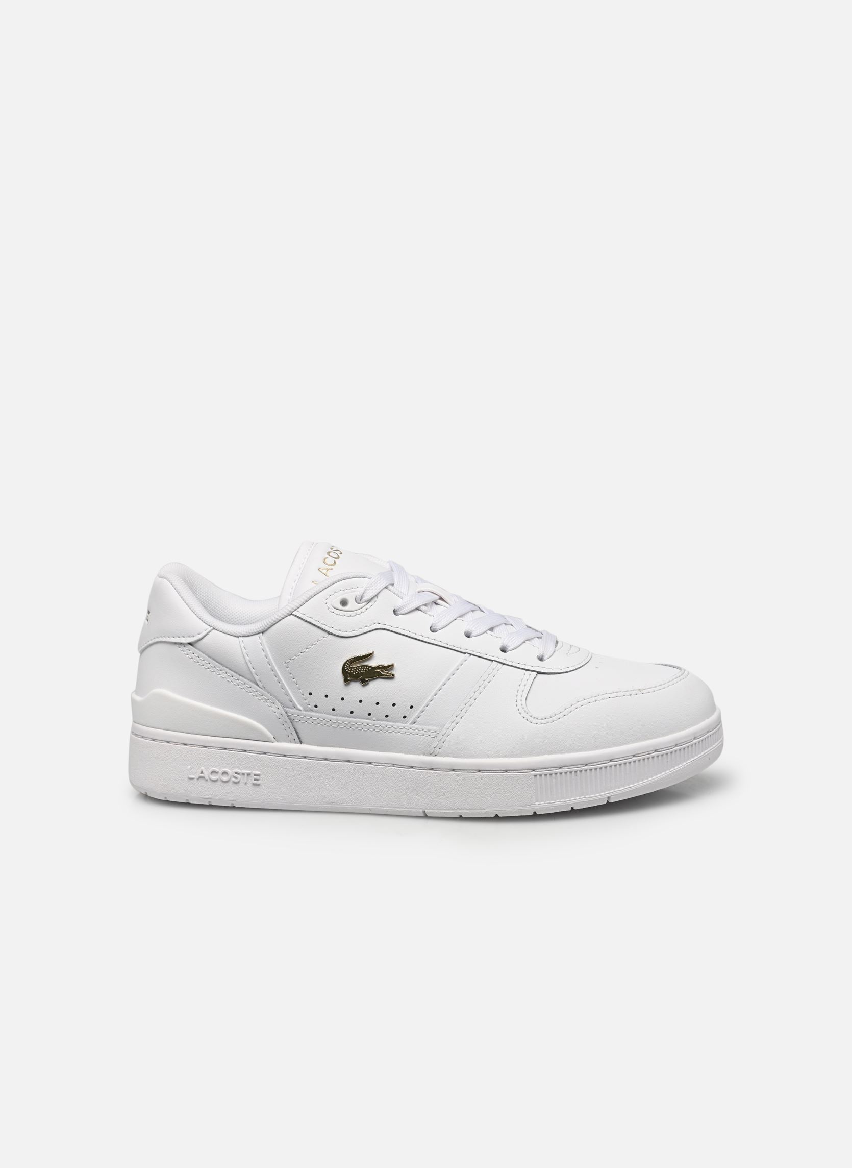 Sneaker T-CLIP W damen weiß Lacoste Sneaker T-CLIP W damen weiß WHT/GLD