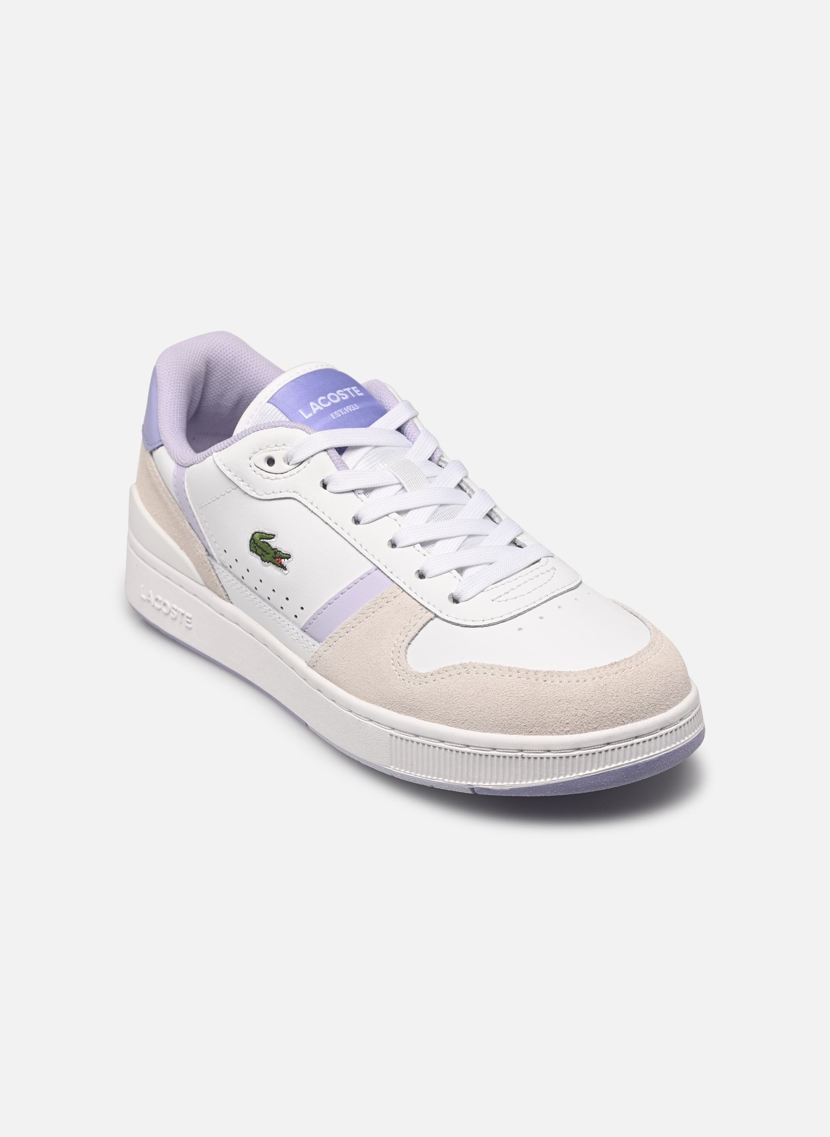 Sneaker T-CLIP W damen weiß Lacoste Sneaker T-CLIP W damen weiß WHT/LT PURP 2