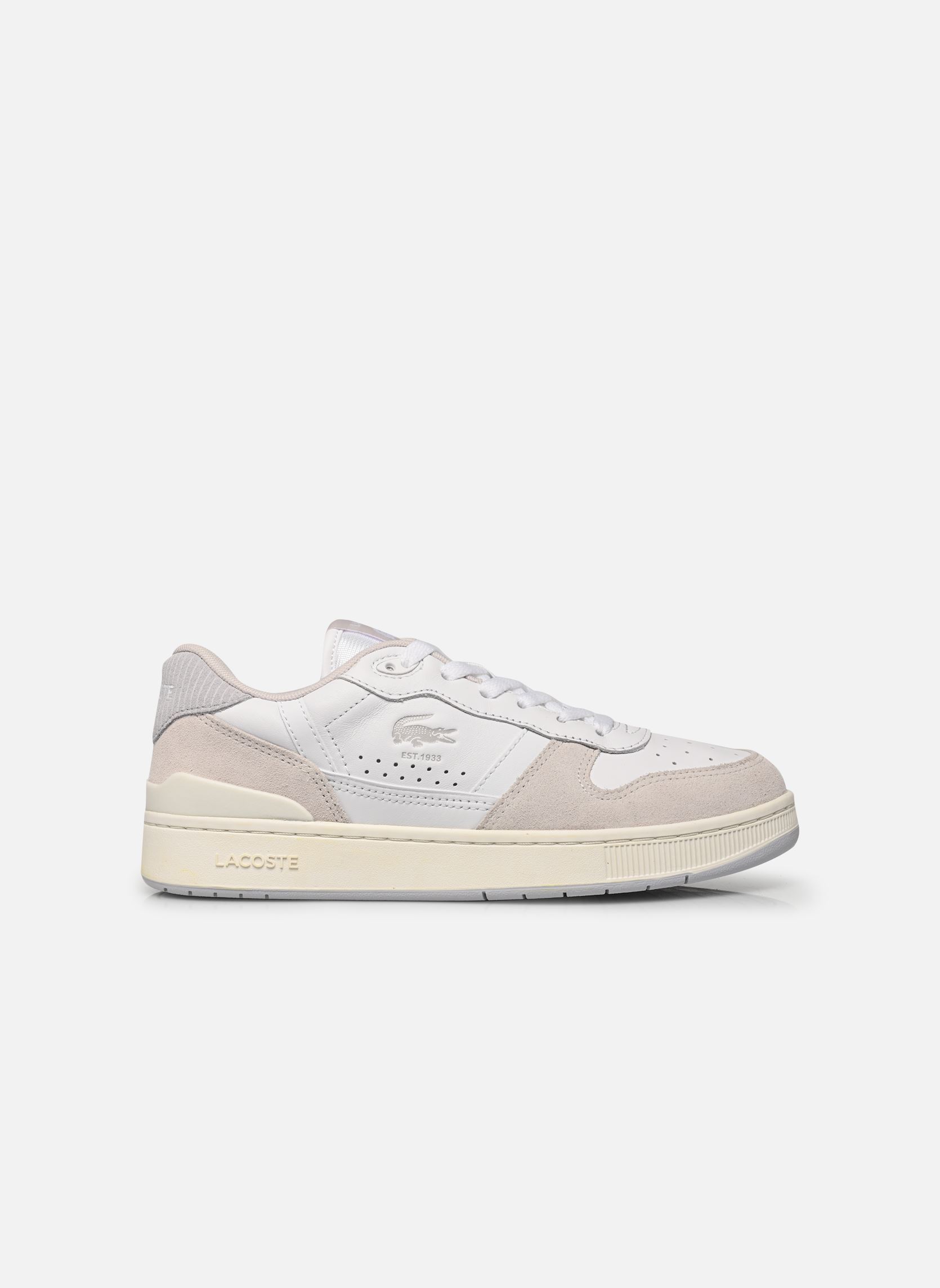 Sneaker T-CLIP W damen weiß Lacoste Sneaker T-CLIP W damen weiß WHT/LT GRY