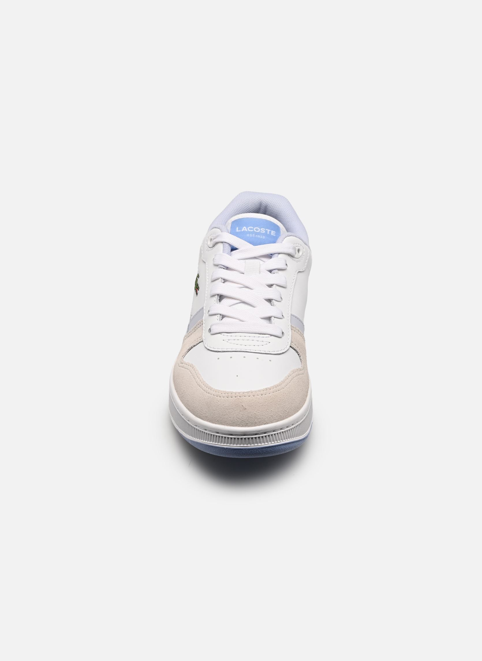 Sneakers T-CLIP W dames wit Lacoste Sneakers T-CLIP W dames wit WHT/LT BLU