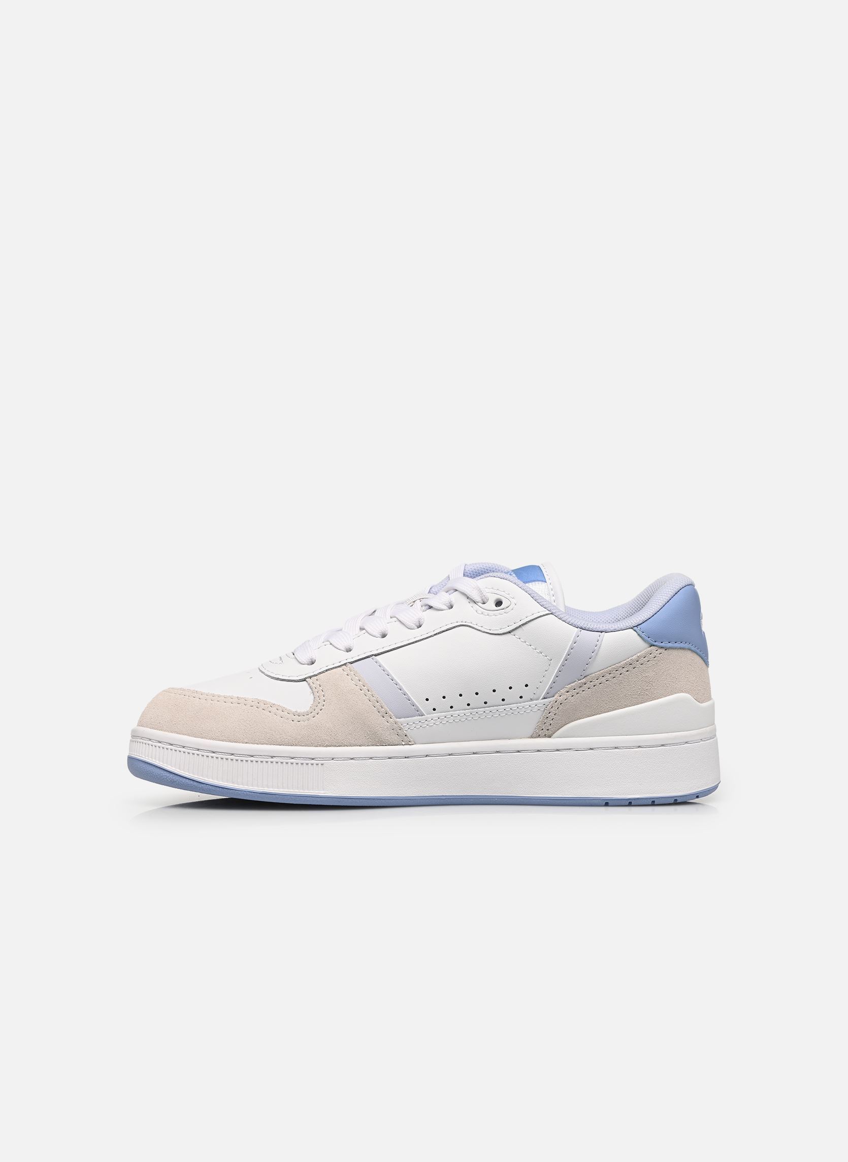 Sneakers T-CLIP W dames wit Lacoste Sneakers T-CLIP W dames wit WHT/LT BLU