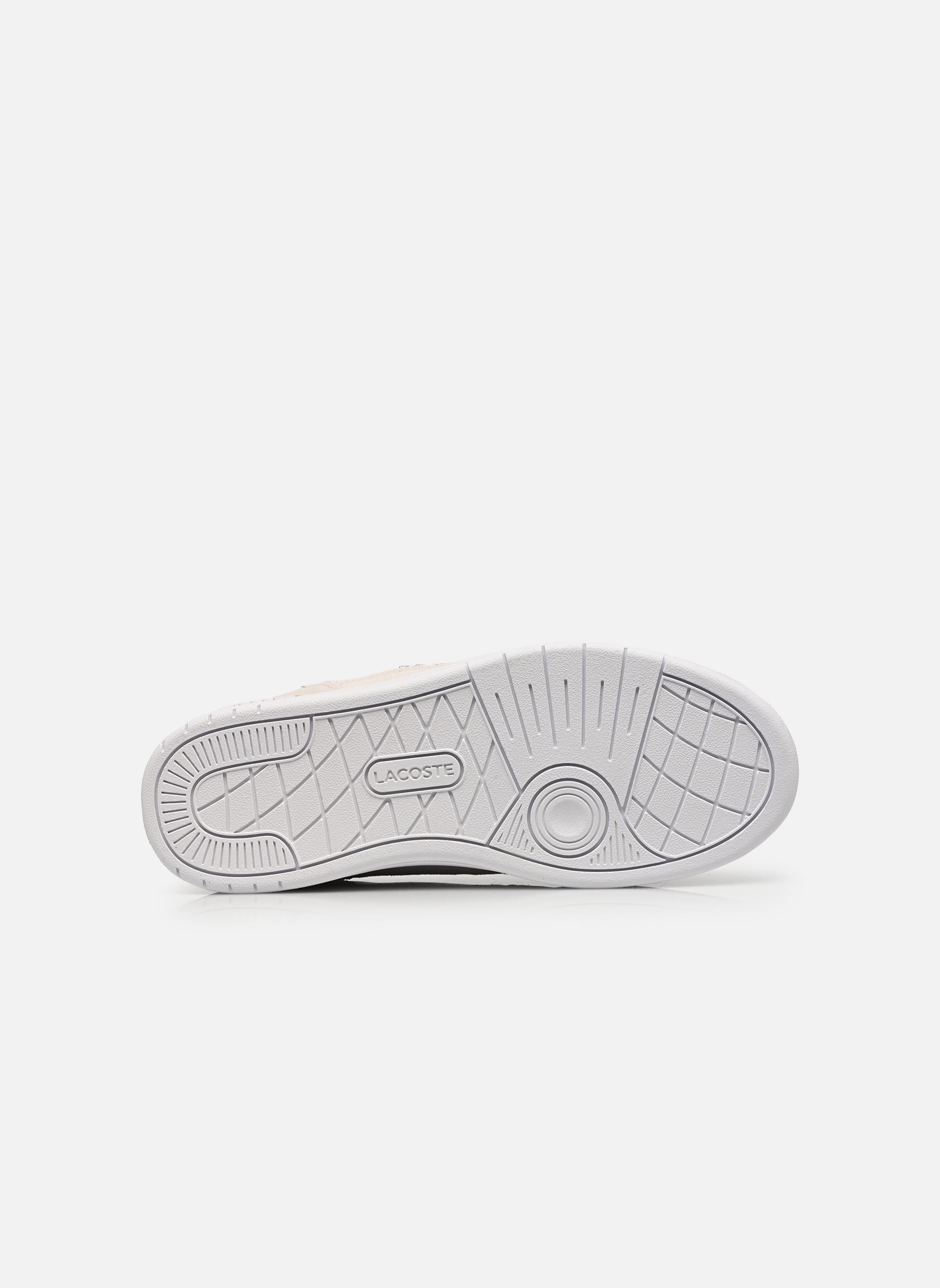 Baskets T-CLIP W femme blanc Lacoste Baskets T-CLIP W femme blanc WHT/DK PURP