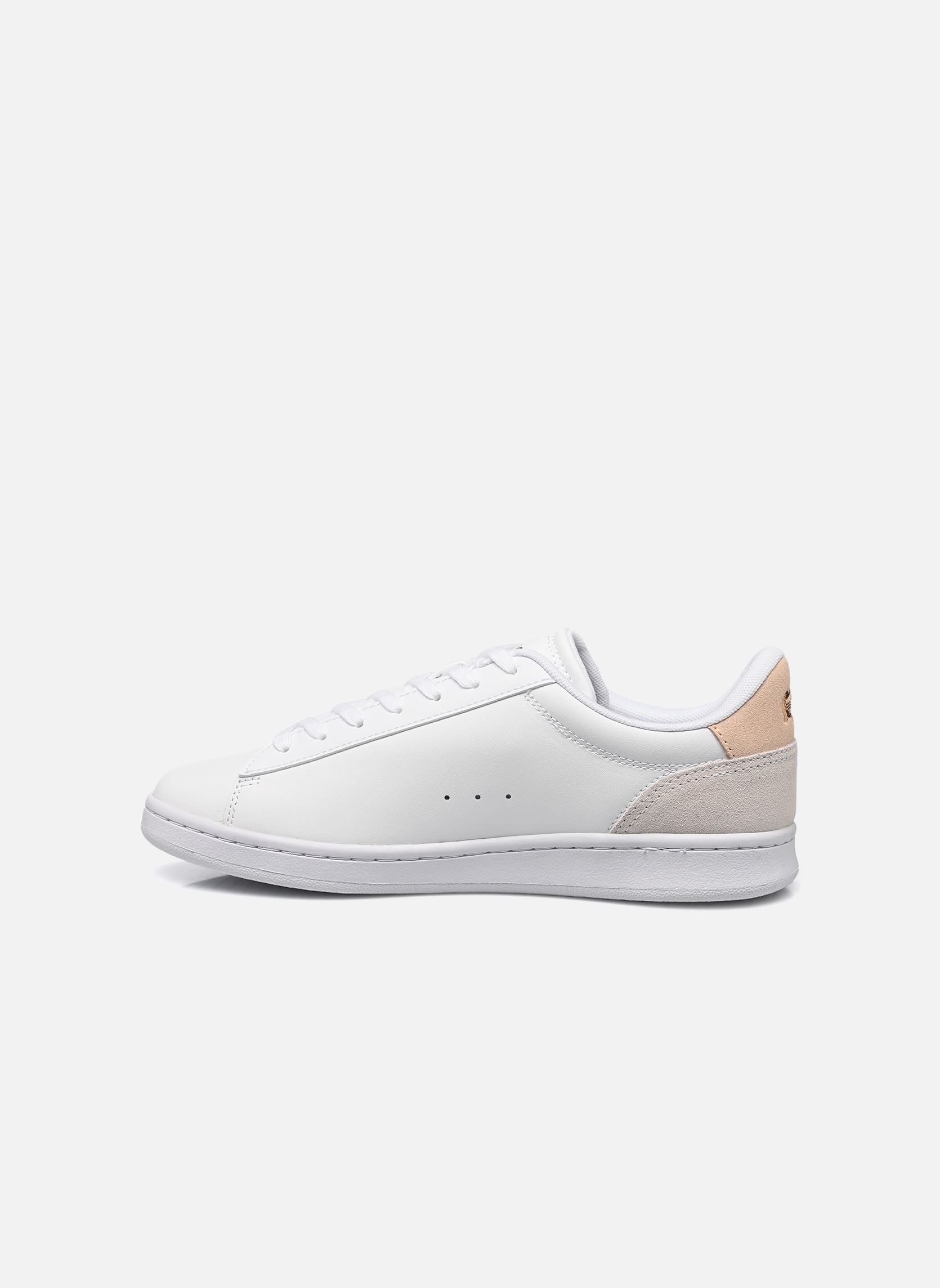 Baskets CARNABY W femme blanc Lacoste Baskets CARNABY W femme blanc WHT LT PNK