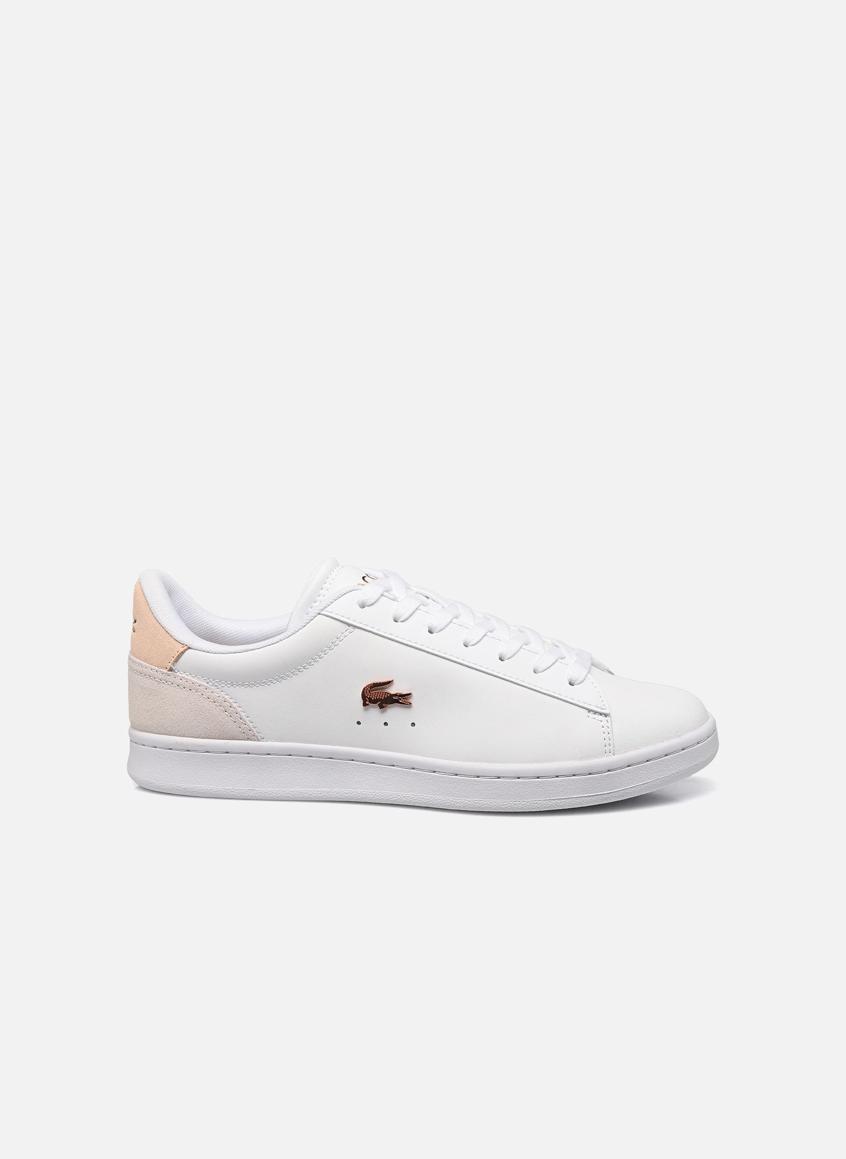 Baskets CARNABY W femme blanc Lacoste Baskets CARNABY W femme blanc WHT LT PNK