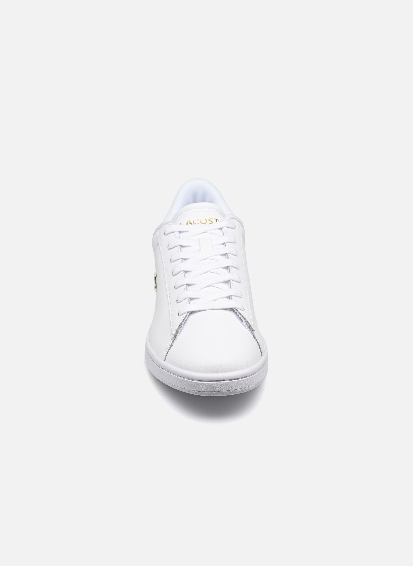 Sneaker CARNABY W damen weiß Lacoste Sneaker CARNABY W damen weiß WHT/GLD
