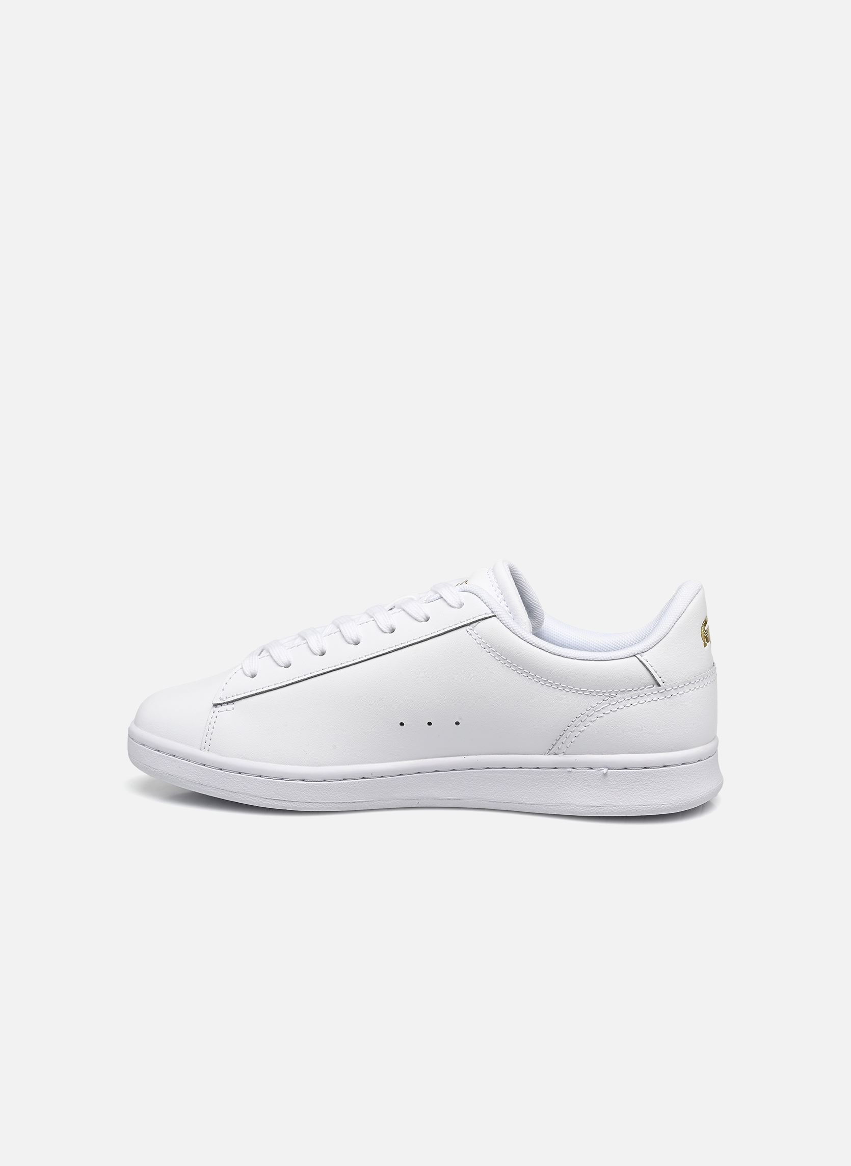Sneaker CARNABY W damen weiß Lacoste Sneaker CARNABY W damen weiß WHT/GLD