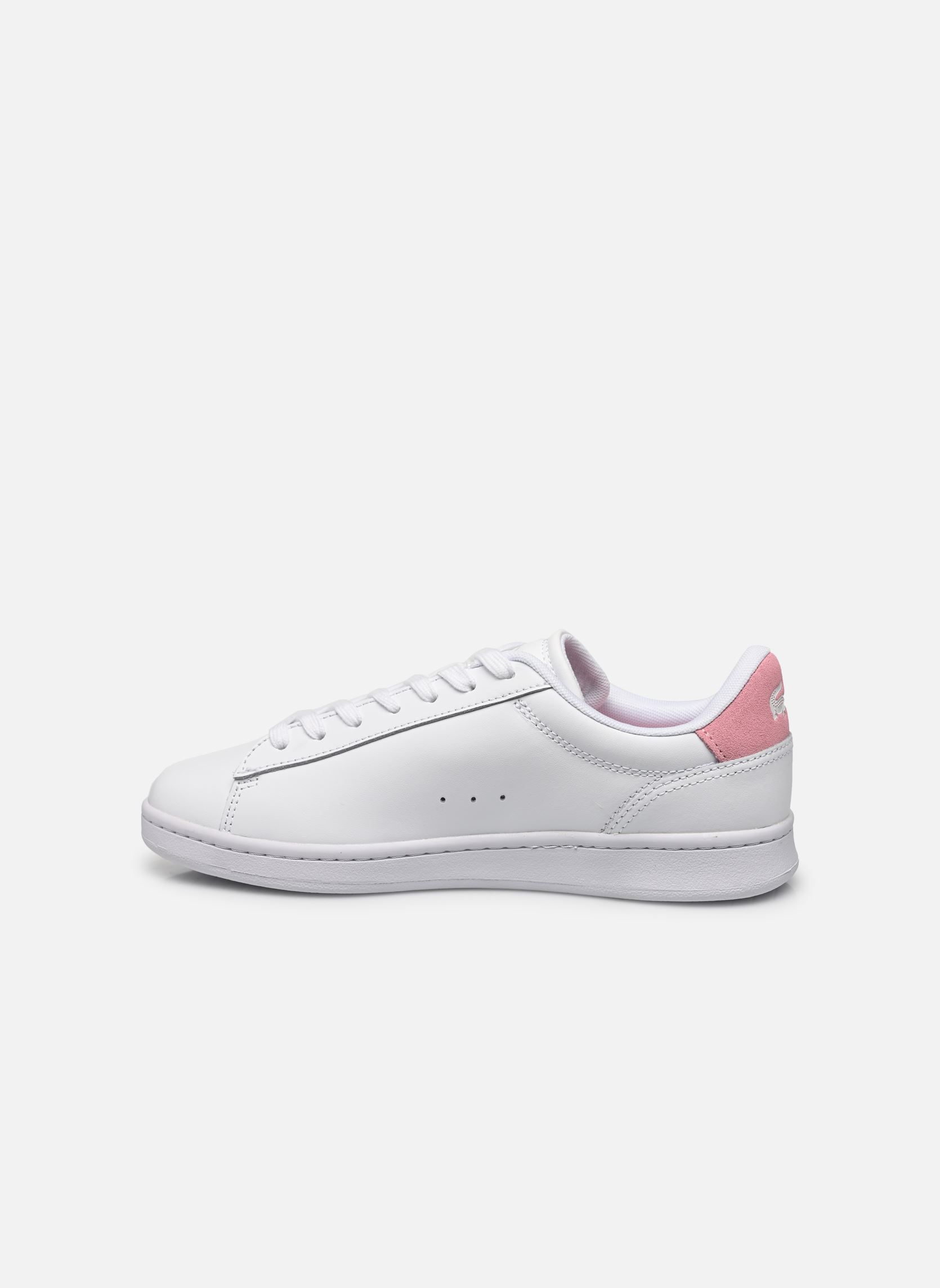 Baskets CARNABY W femme blanc Lacoste Baskets CARNABY W femme blanc WHT/LT PNK 2