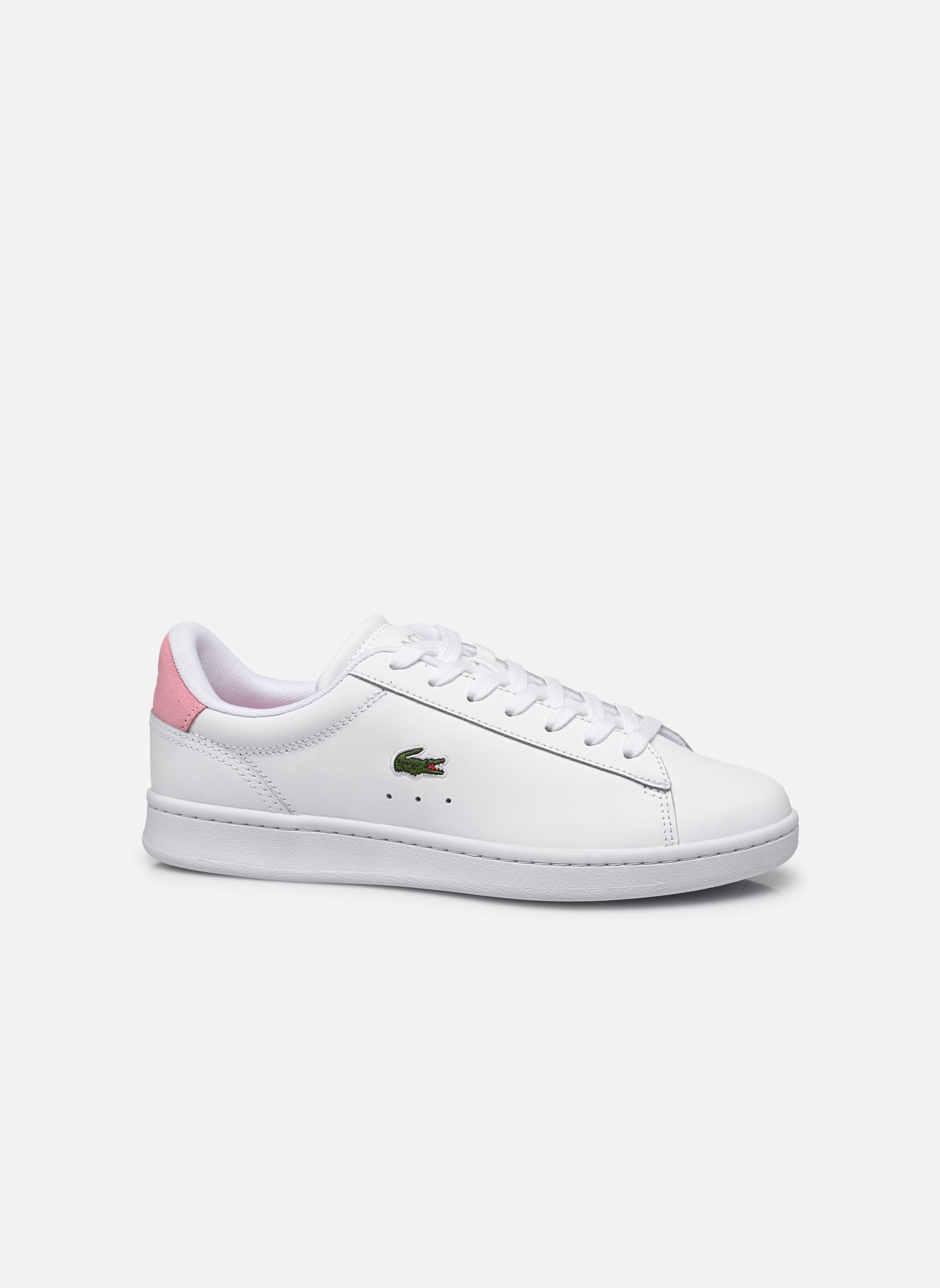 Baskets CARNABY W femme blanc Lacoste Baskets CARNABY W femme blanc WHT/LT PNK 2