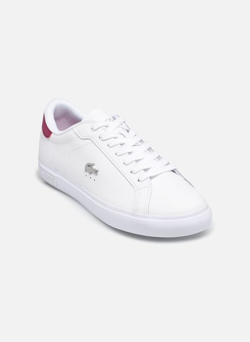 Lacoste Baskets basses POWERCOURT W femme blanc