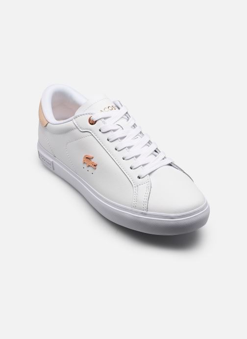 Lacoste Baskets POWERCOURT W femme blanc