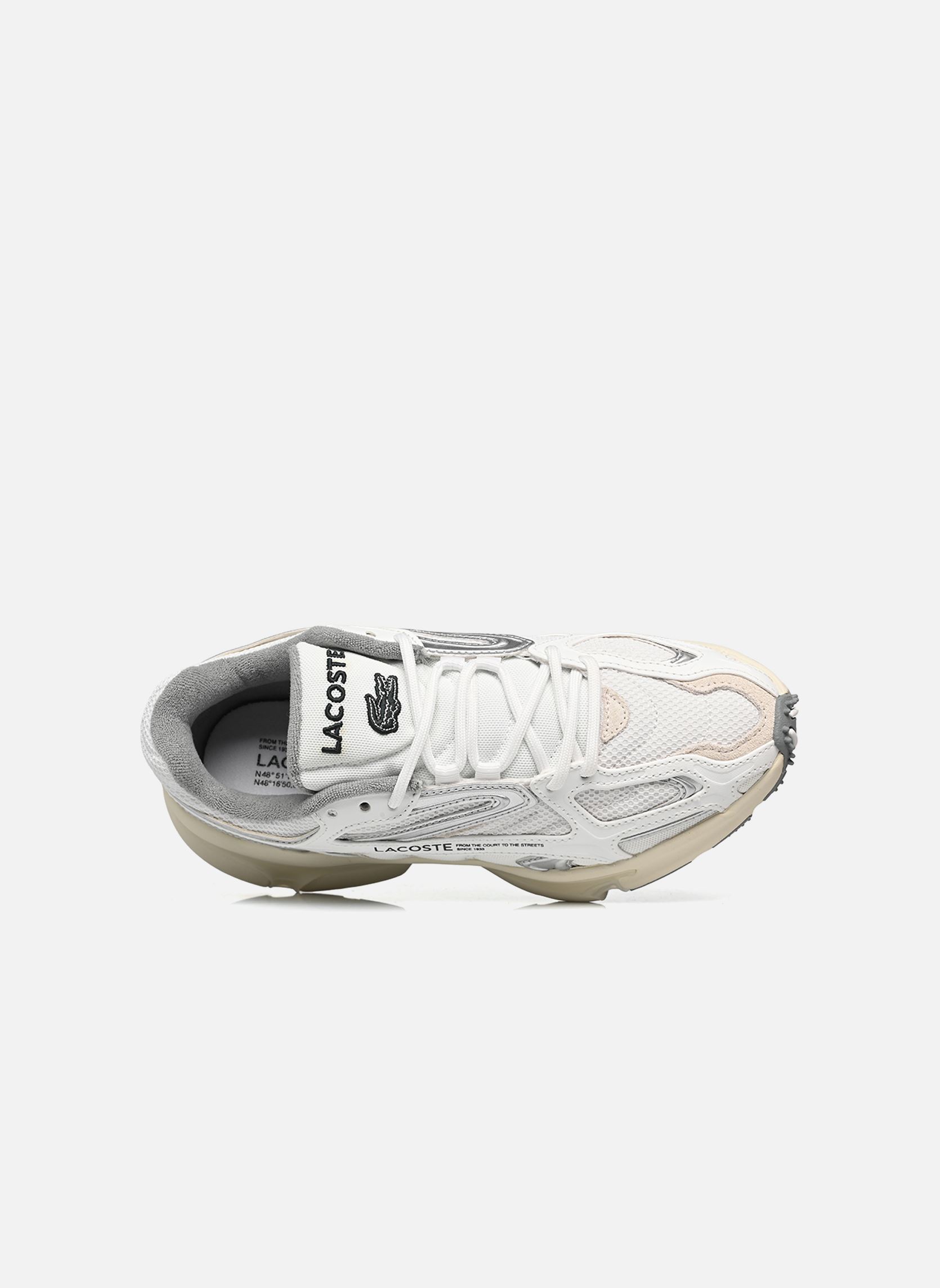Zapatillas deportivas L003 2K24 W mujer blanco Lacoste Zapatillas deportivas L003 2K24 W mujer blanco WHT/GRY