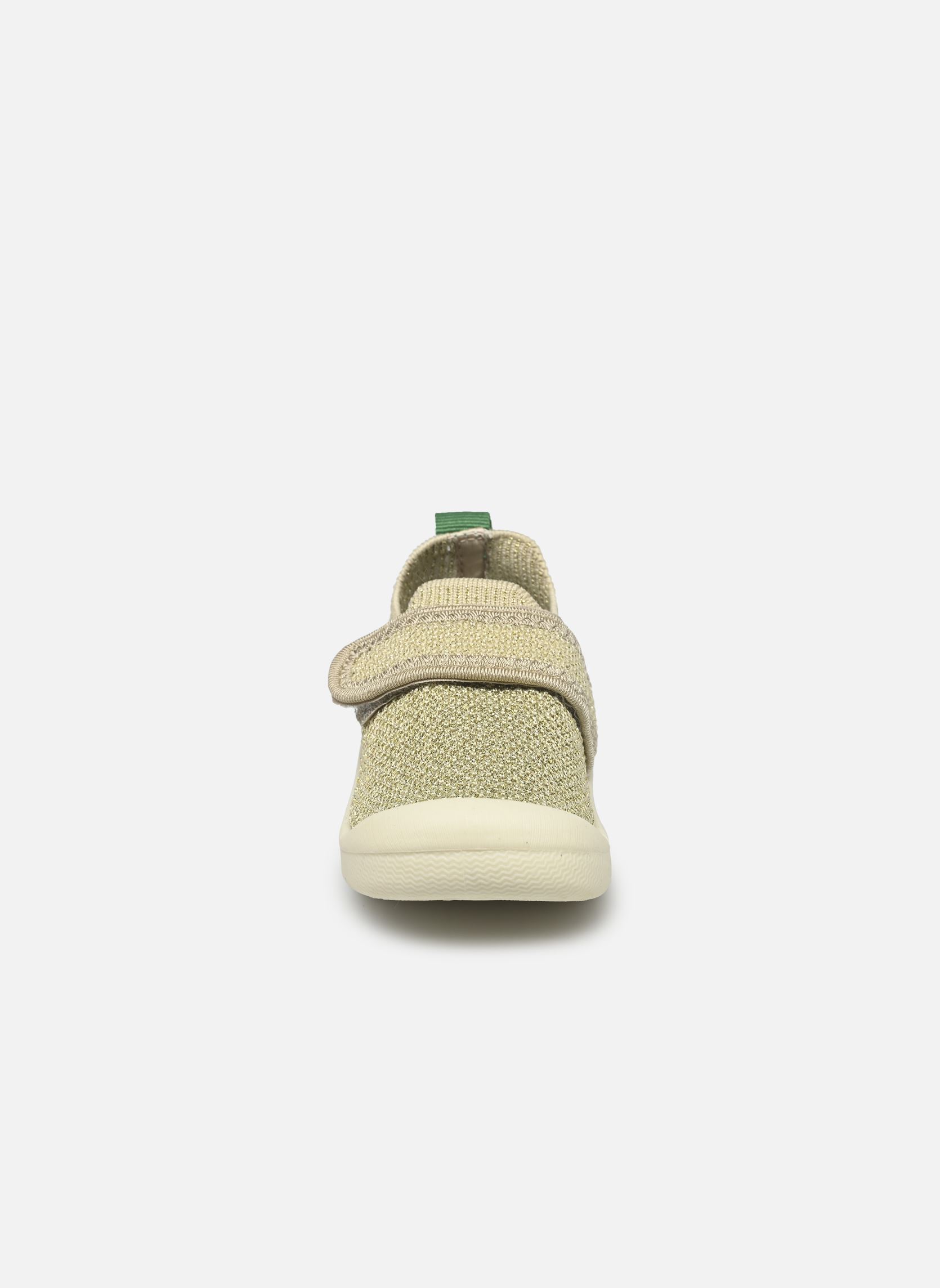 Chaussons Kitoukro fille beige Kickers Chaussons Kitoukro fille beige BEIGE CHAMPAGNE
