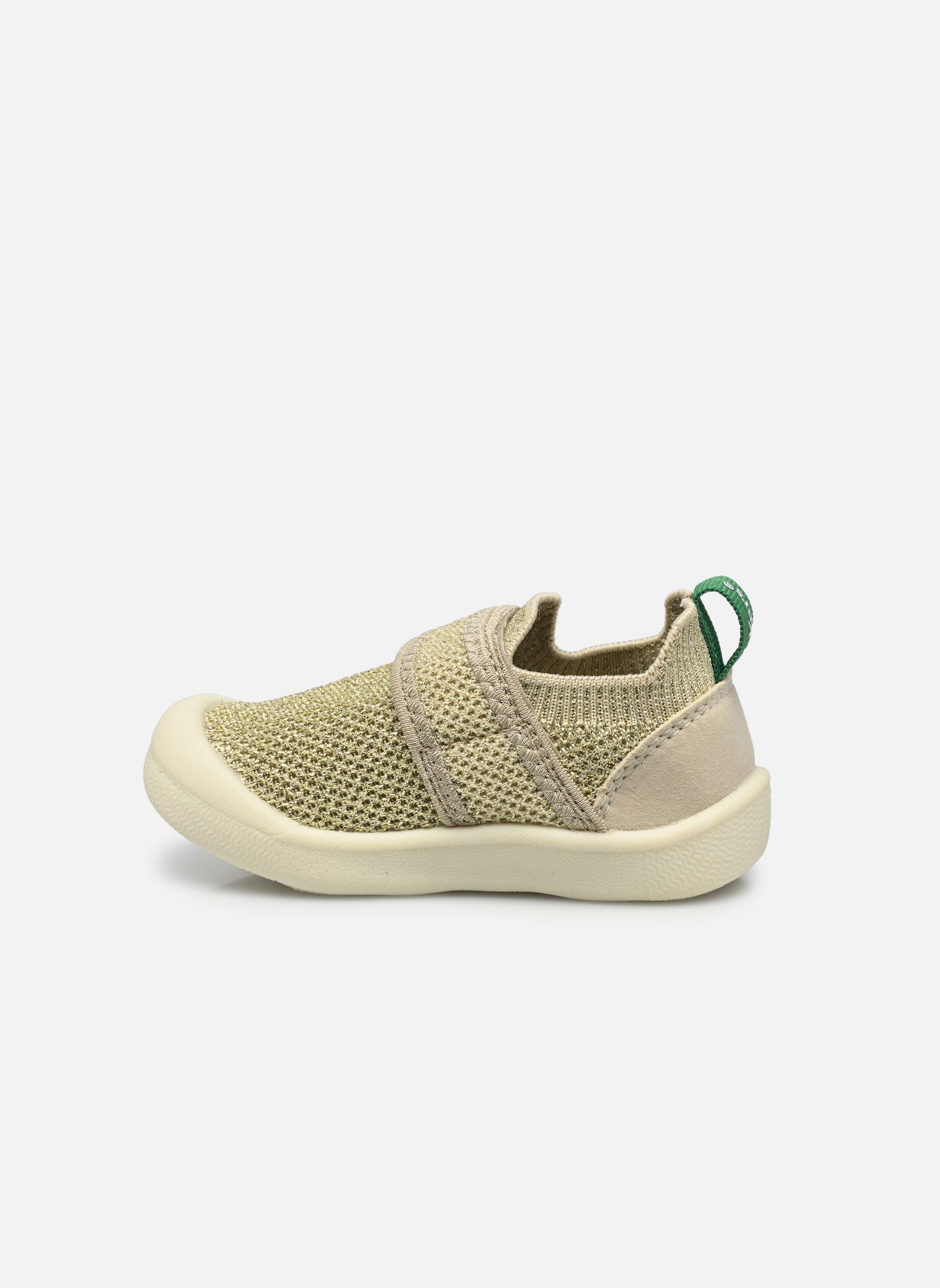 Chaussons Kitoukro fille beige Kickers Chaussons Kitoukro fille beige BEIGE CHAMPAGNE