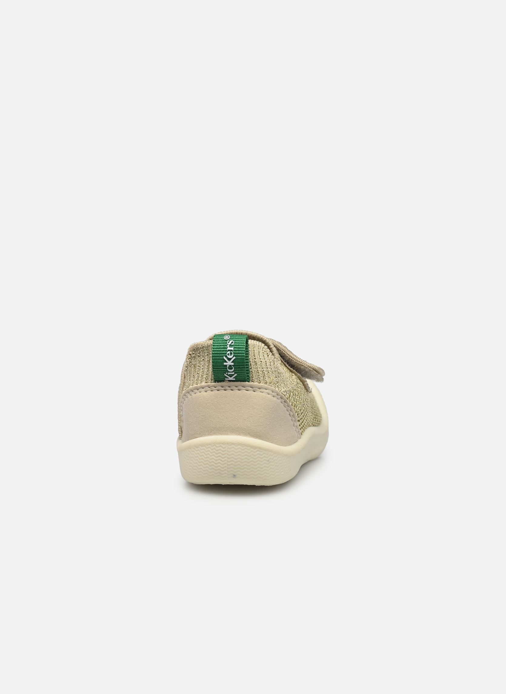 Chaussons Kitoukro fille beige Kickers Chaussons Kitoukro fille beige BEIGE CHAMPAGNE