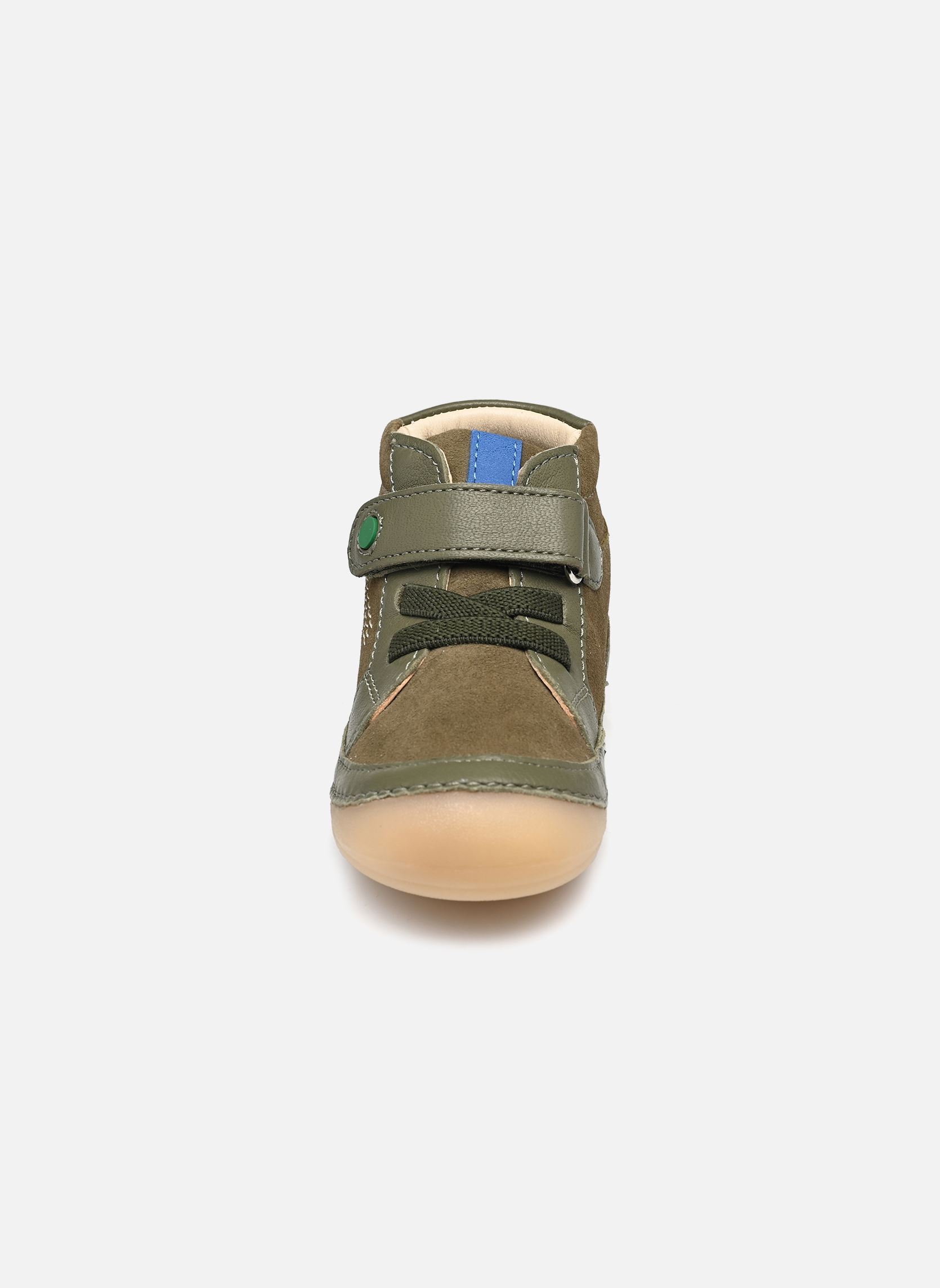 Bottines Sokistic garçon vert Kickers Bottines Sokistic garçon vert KAKI ETOILE