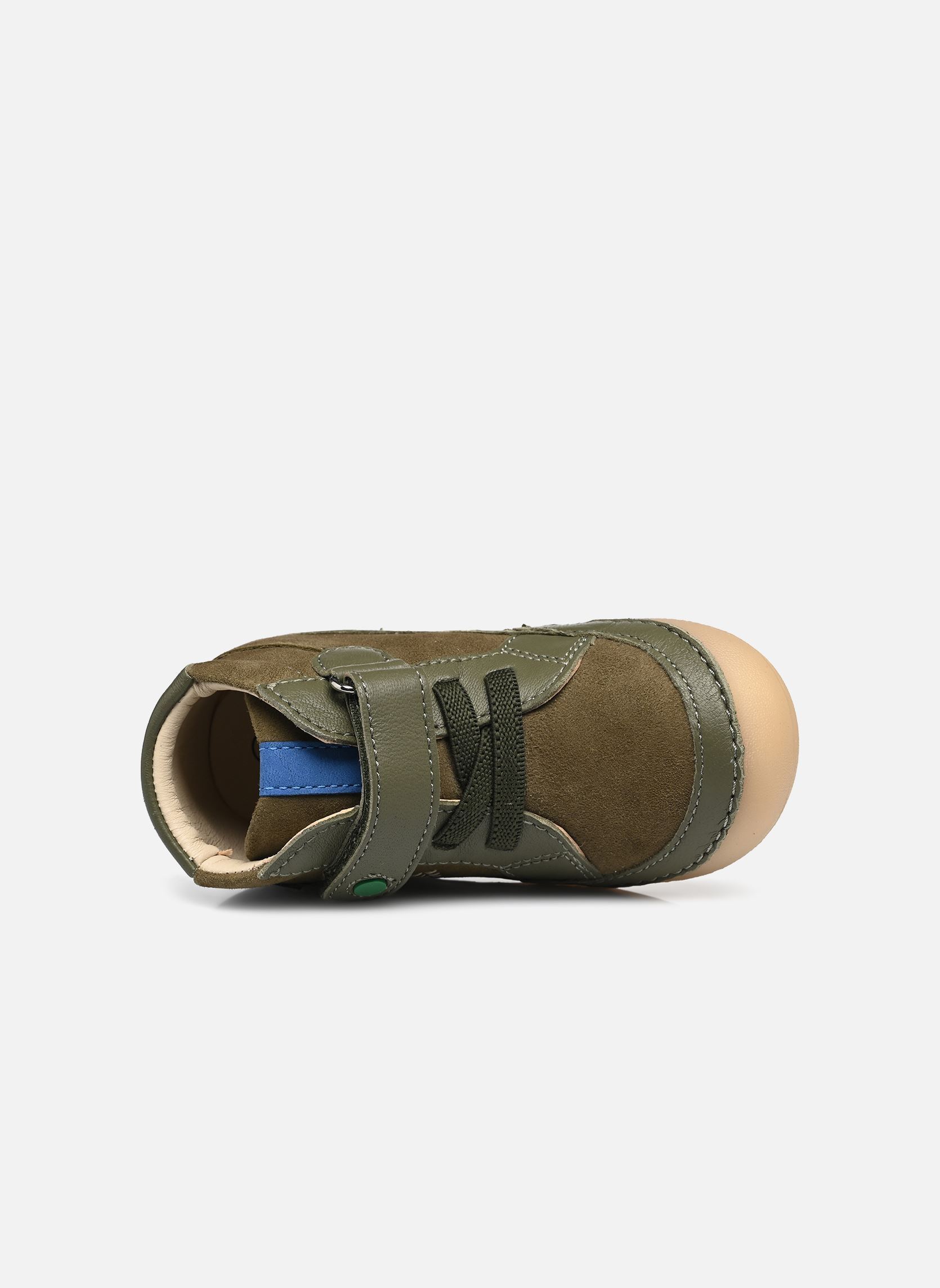 Bottines Sokistic garçon vert Kickers Bottines Sokistic garçon vert KAKI ETOILE