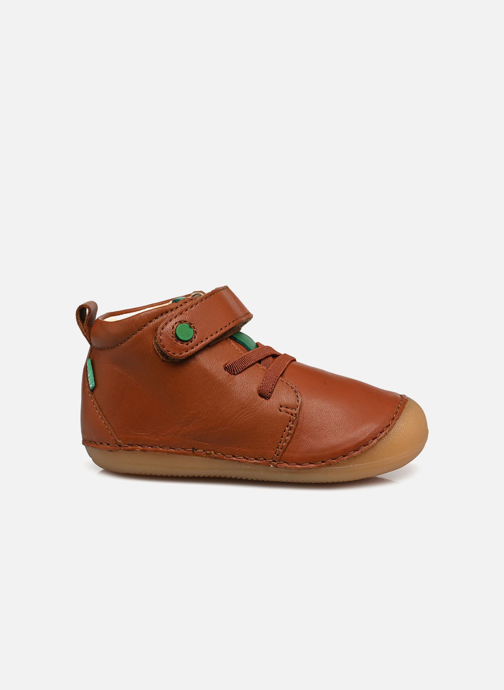 Bottines Sonizikro garçon marron Kickers Bottines Sonizikro garçon marron CAMEL