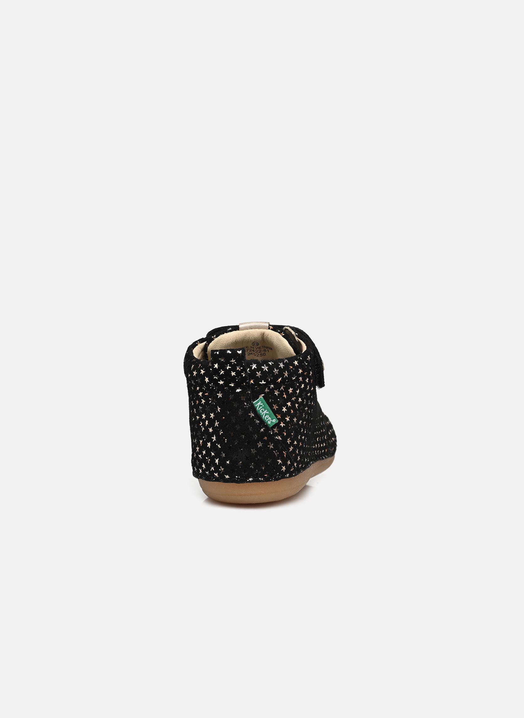 Bottines Sonizikro fille noir Kickers Bottines Sonizikro fille noir NOIR ETOILES