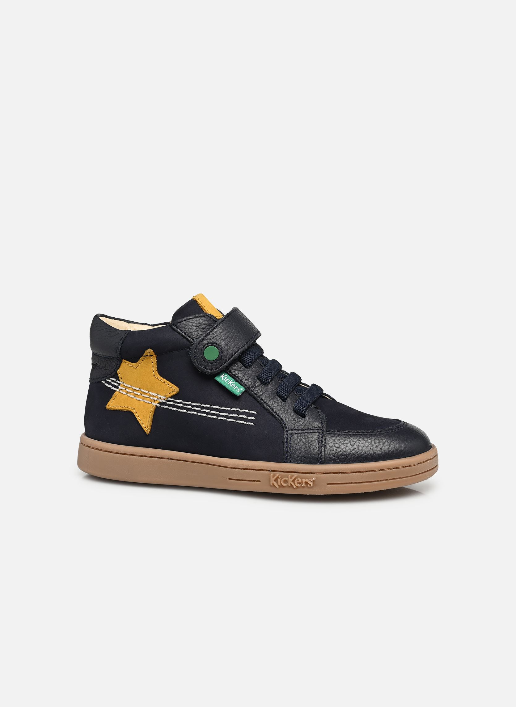Baskets hautes Tackstari garçon bleu Kickers Baskets hautes Tackstari garçon bleu MARINE ETOILE