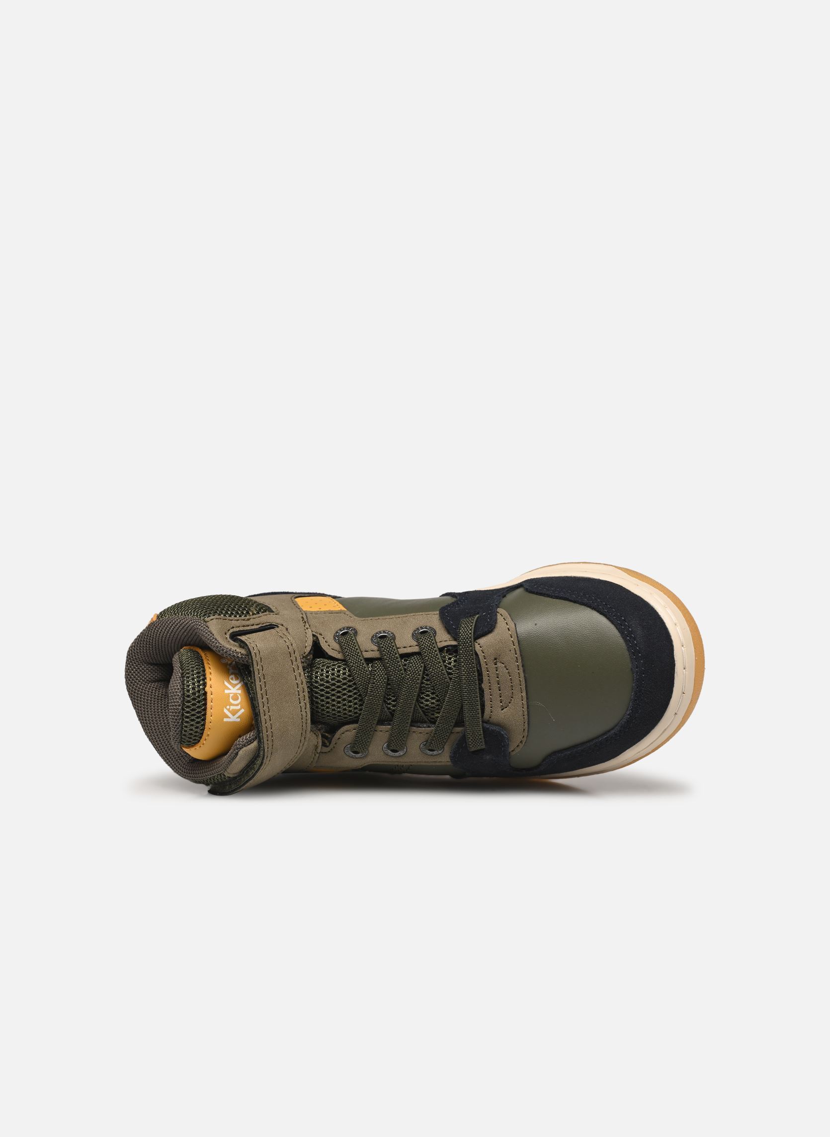 Baskets hautes Kickado garçon vert Kickers Baskets hautes Kickado garçon vert KAKI MARINE CAMEL