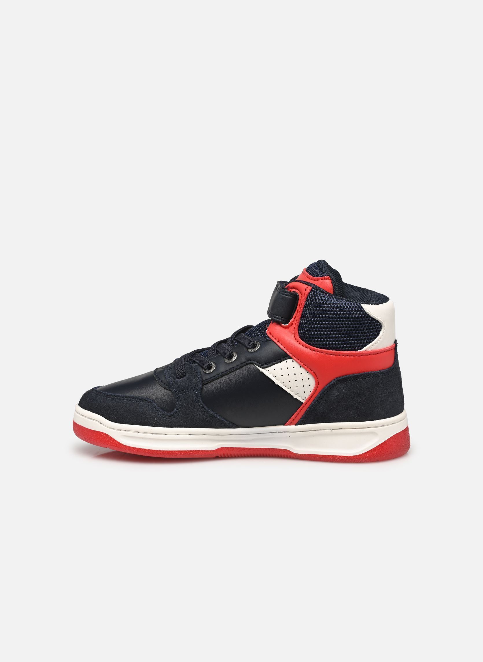 Baskets hautes Kickado bleu Kickers Baskets hautes Kickado bleu MARINE ROUGE