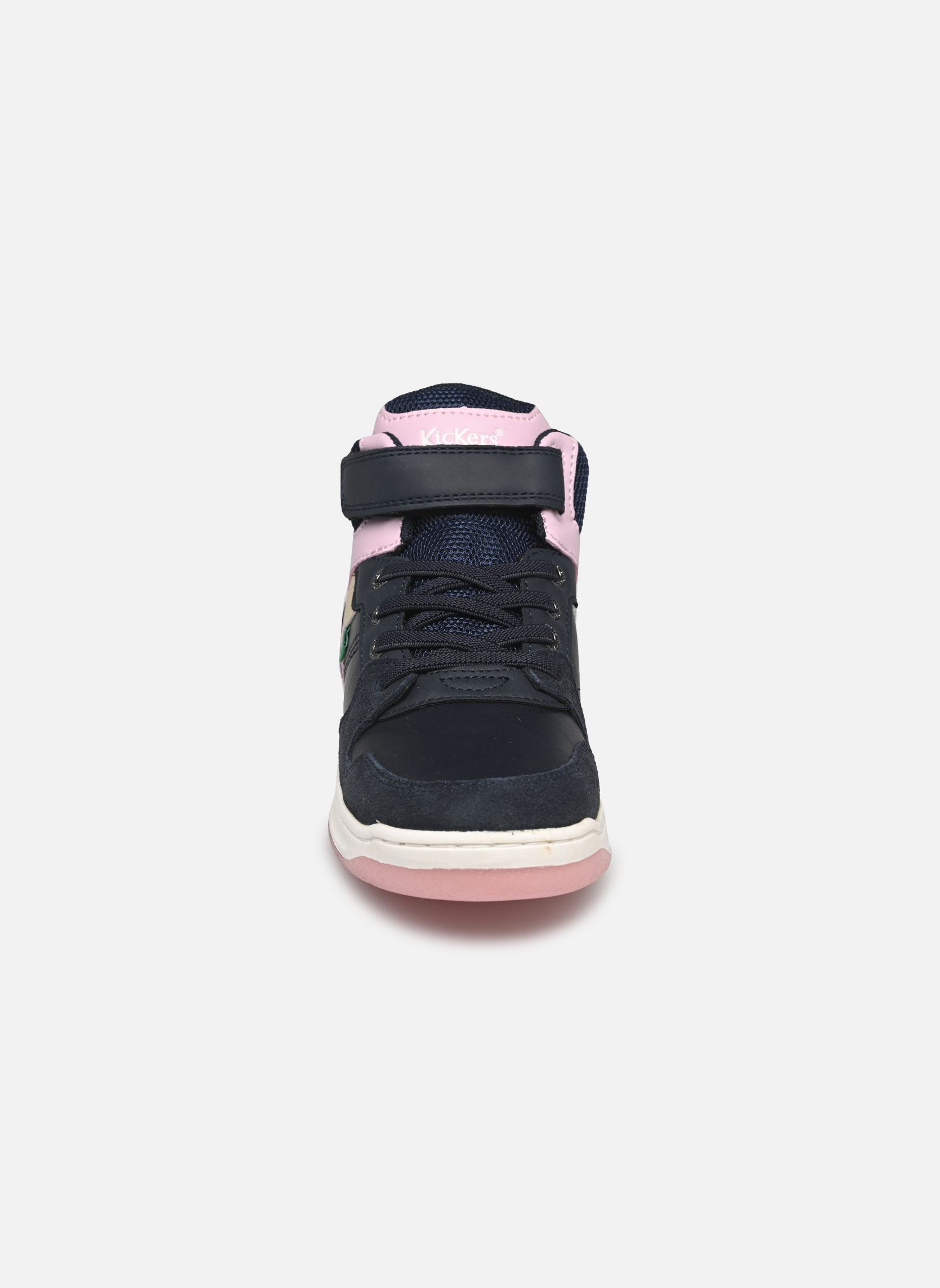 Baskets hautes Kickado fille bleu Kickers Baskets hautes Kickado fille bleu MARINE ROSE