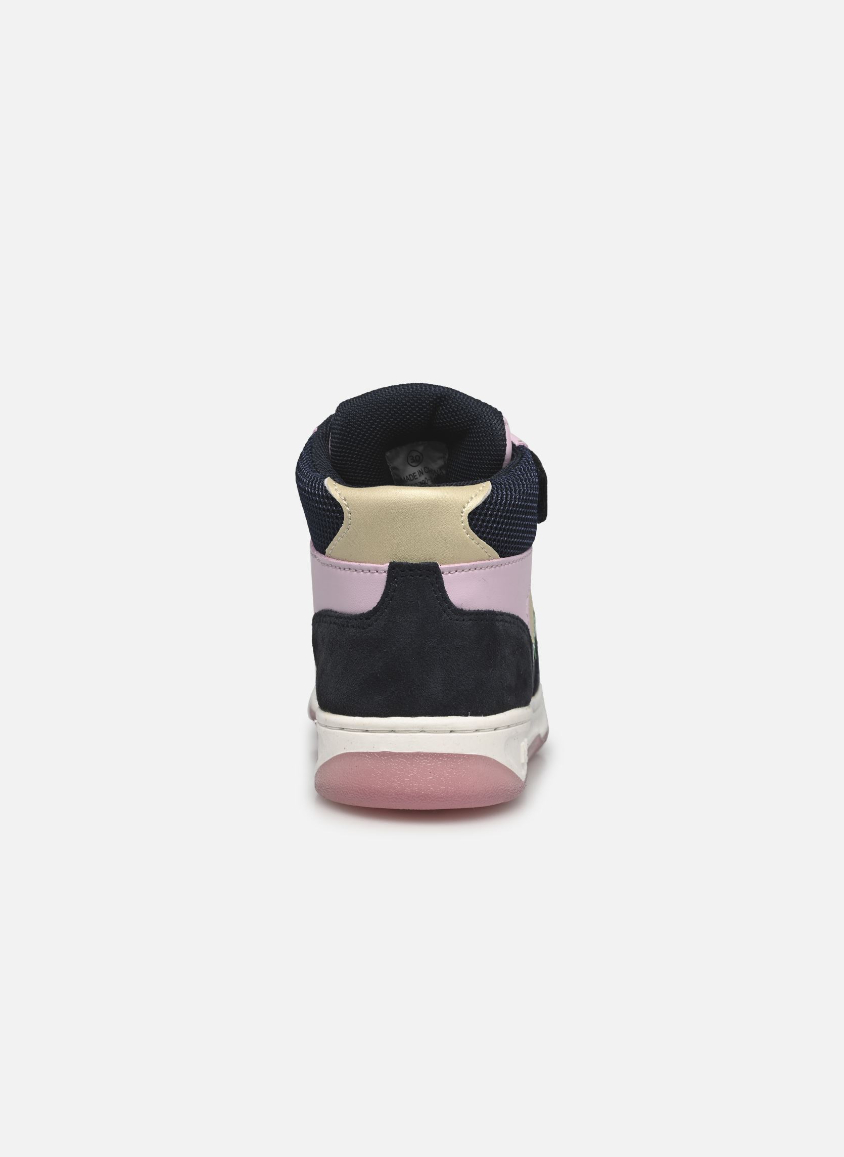 Baskets hautes Kickado fille bleu Kickers Baskets hautes Kickado fille bleu MARINE ROSE