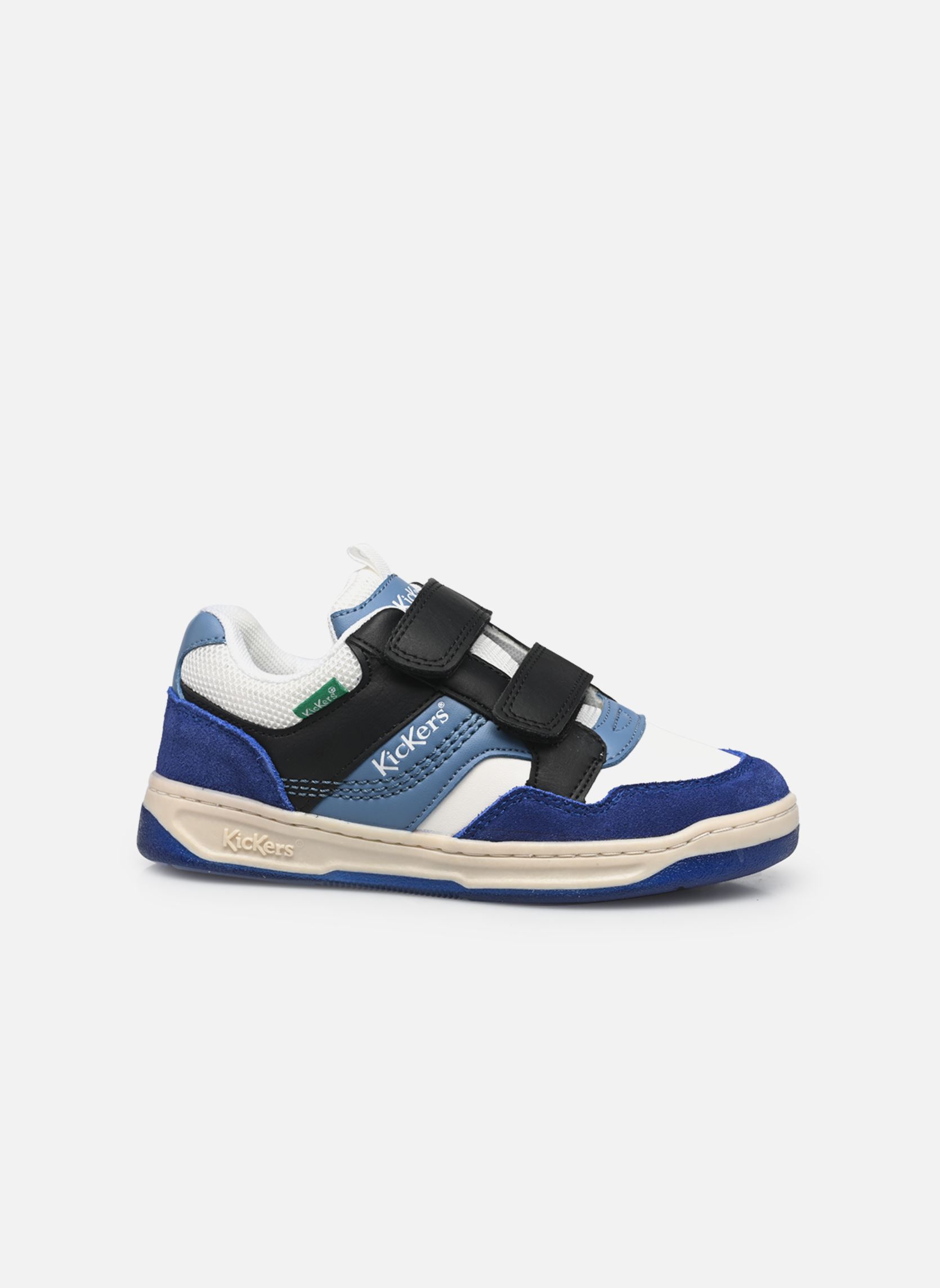 Niedrige Sneaker Kickbiking blau Kickers Niedrige Sneaker Kickbiking blau BLEU NOIR BLANC
