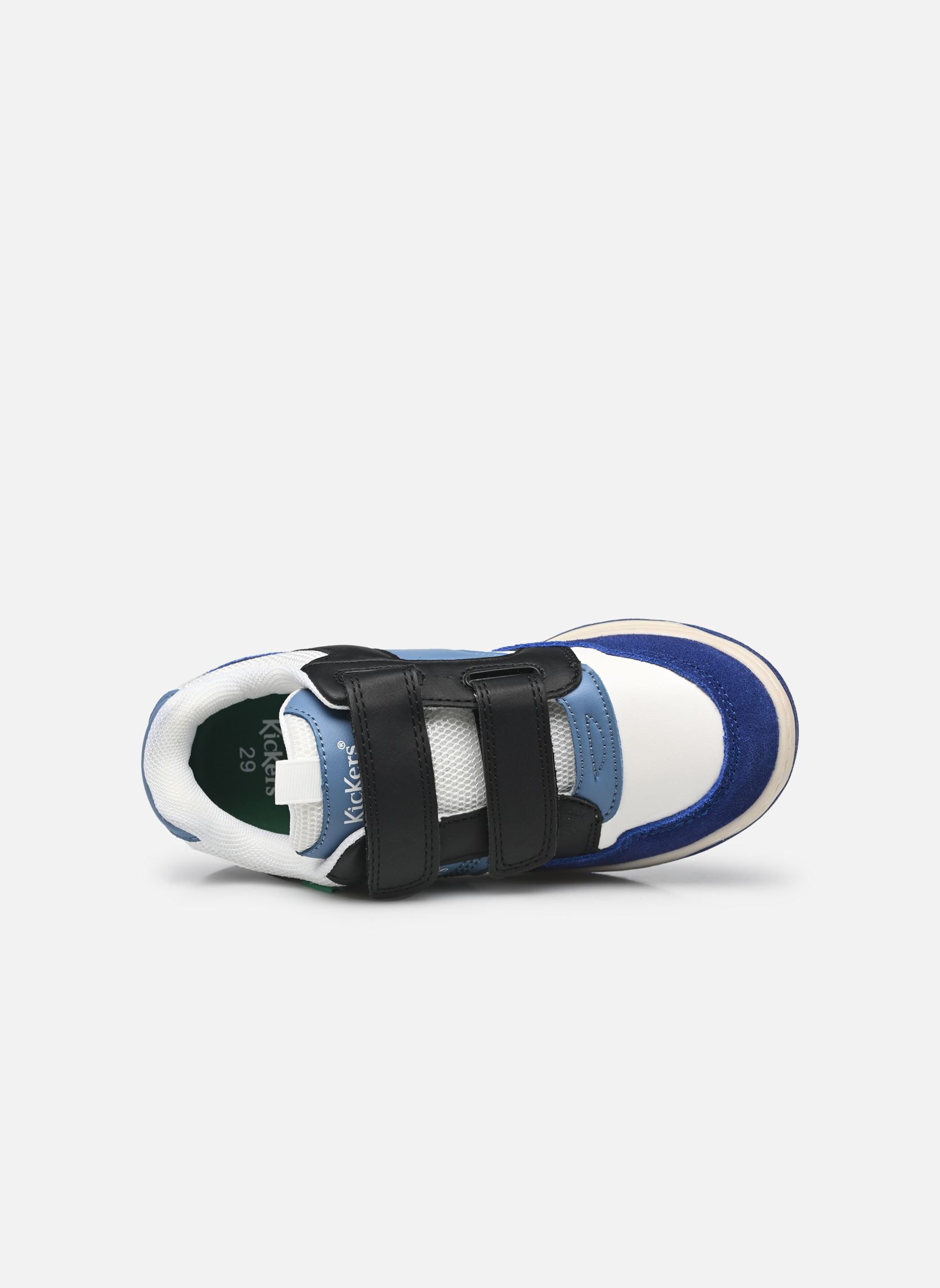 Niedrige Sneaker Kickbiking blau Kickers Niedrige Sneaker Kickbiking blau BLEU NOIR BLANC