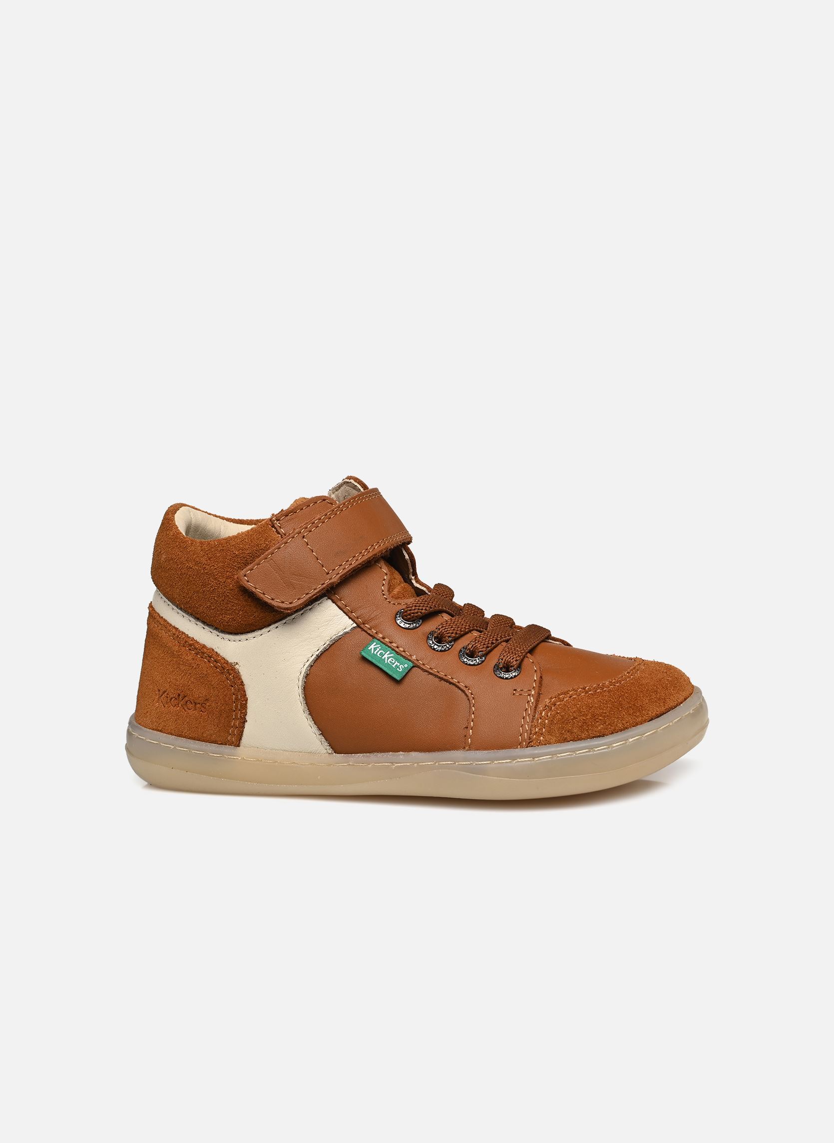 Baskets hautes Kickbaryl garçon marron Kickers Baskets hautes Kickbaryl garçon marron CAMEL