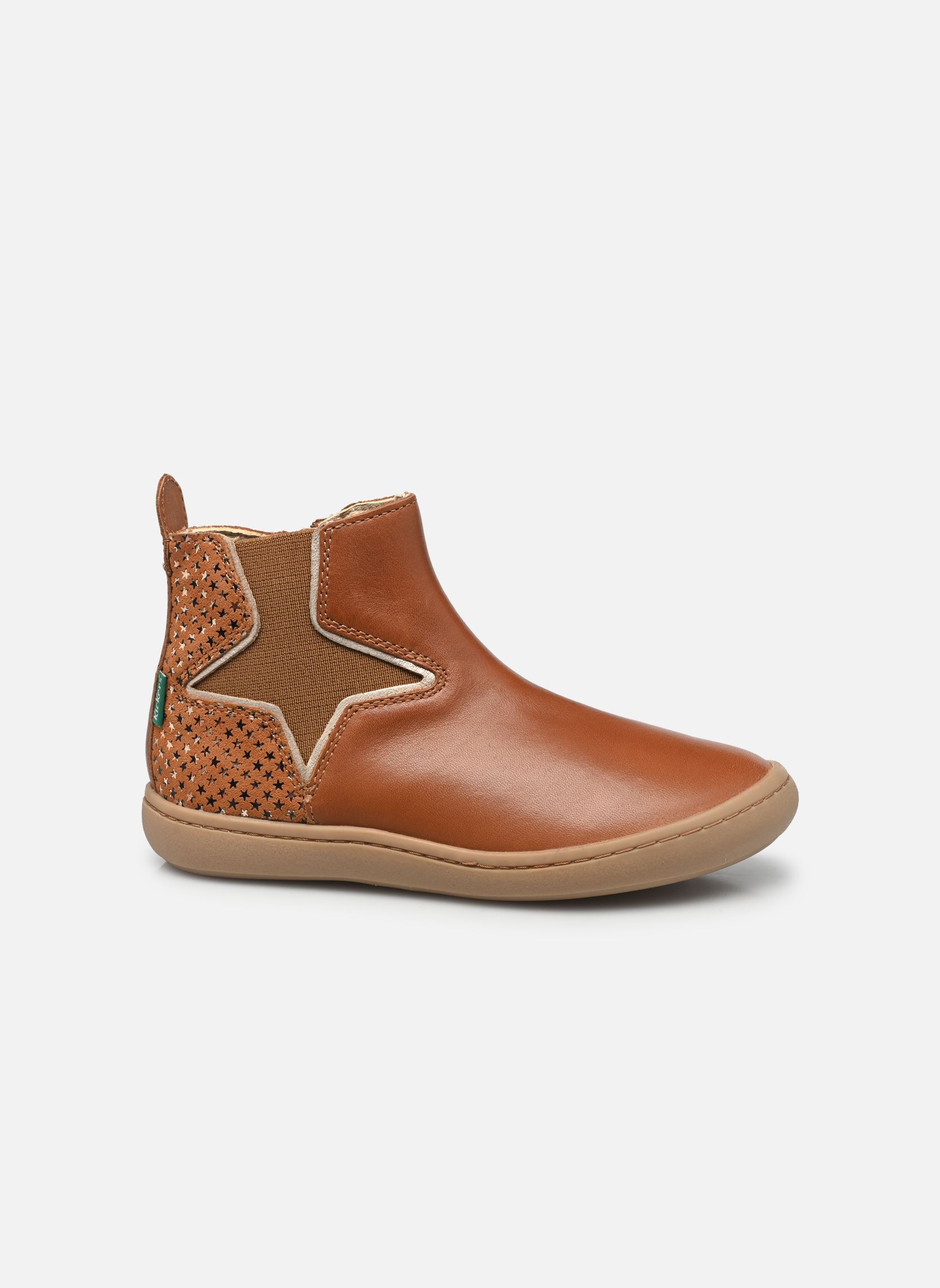 Botines Kick Popstar niña marrón Kickers Botines Kick Popstar niña marrón CAMEL ETOILES