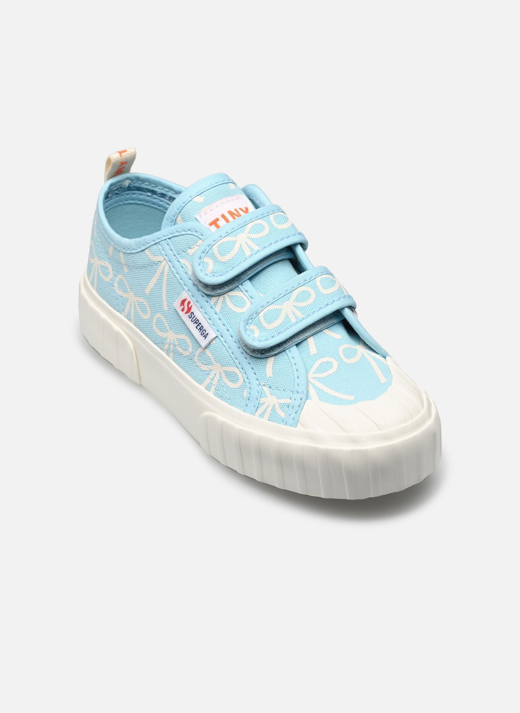 Niedrige Sneaker Tiny X Superga Bows Sneakers blau Tinycottons Niedrige Sneaker Tiny X Superga Bows Sneakers blau Dusty Blue