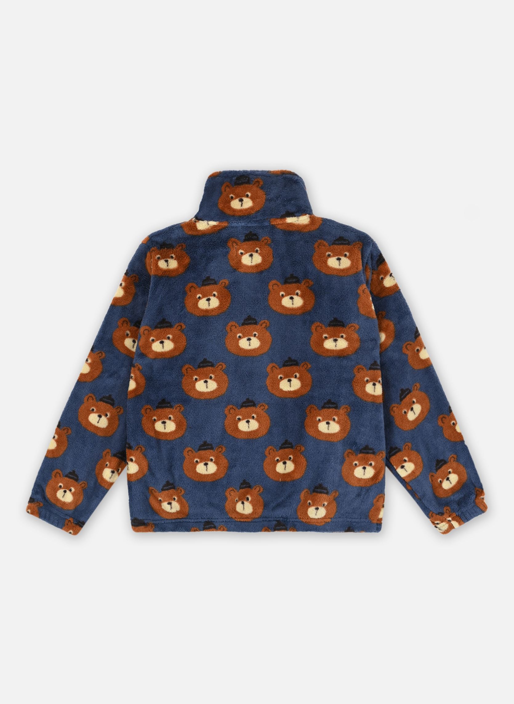 Blousons Bears Polar Jacket bleu Tinycottons Blousons Bears Polar Jacket bleu LIGHT NAVY