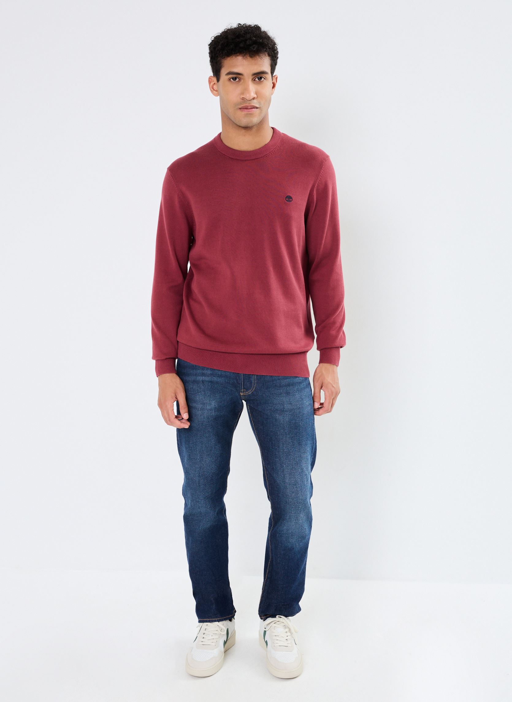 Pulls WLRV Cotton YD Sweater homme bleu Timberland Pulls WLRV Cotton YD Sweater homme bleu CORDOVAN