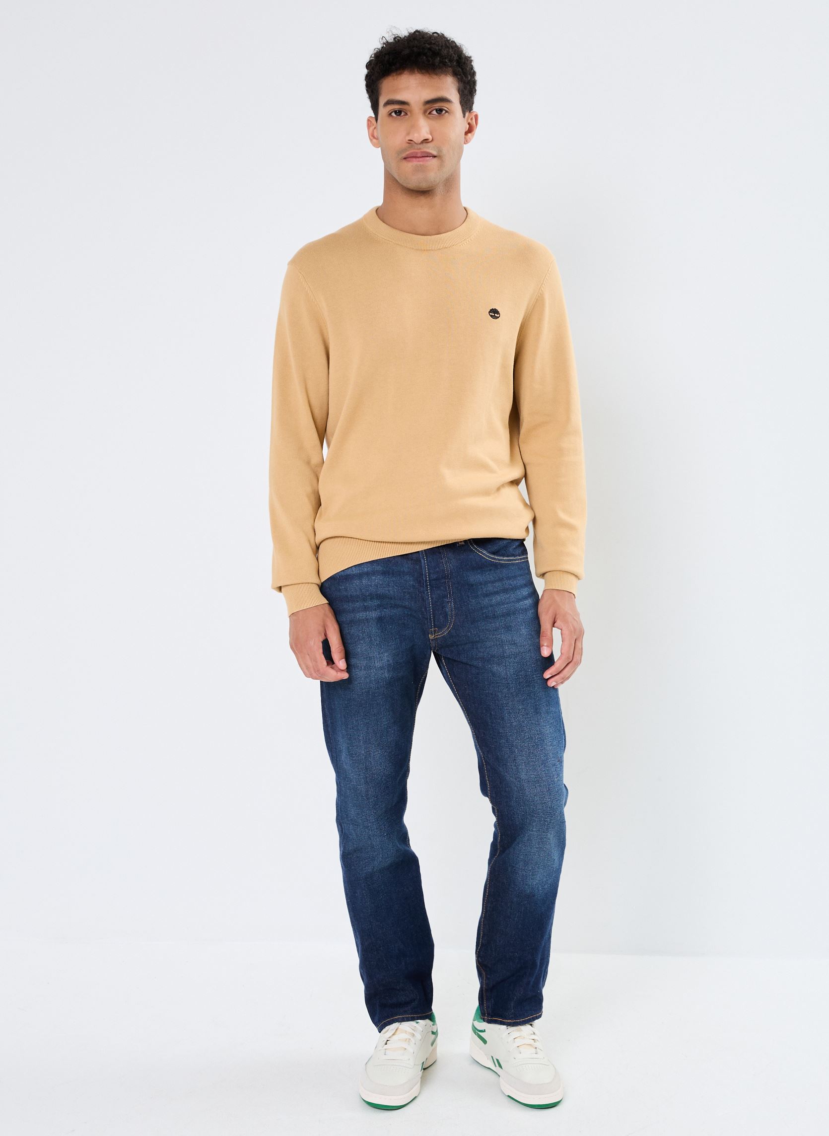 Truien WLRV Cotton YD Sweater heren meerkleurig Timberland Truien WLRV Cotton YD Sweater heren meerkleurig LIGHT WHEAT BOOT